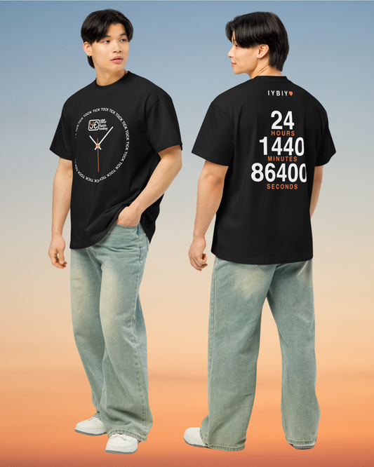 'Tick Tock' Oversized BoxTee