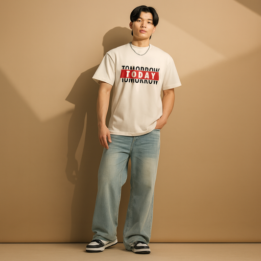 'Not Tomorrow' Oversized BoxTee