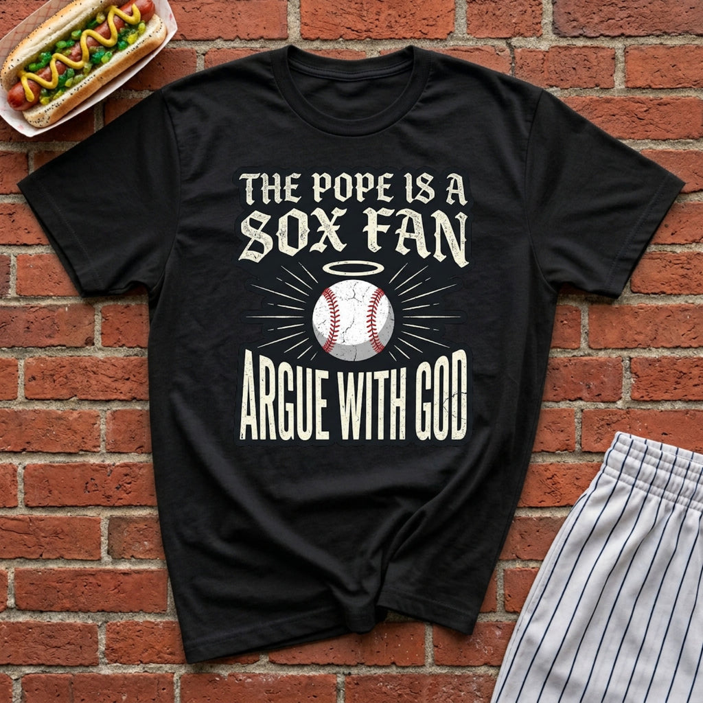 The Pope Is a Sox Fan Tee