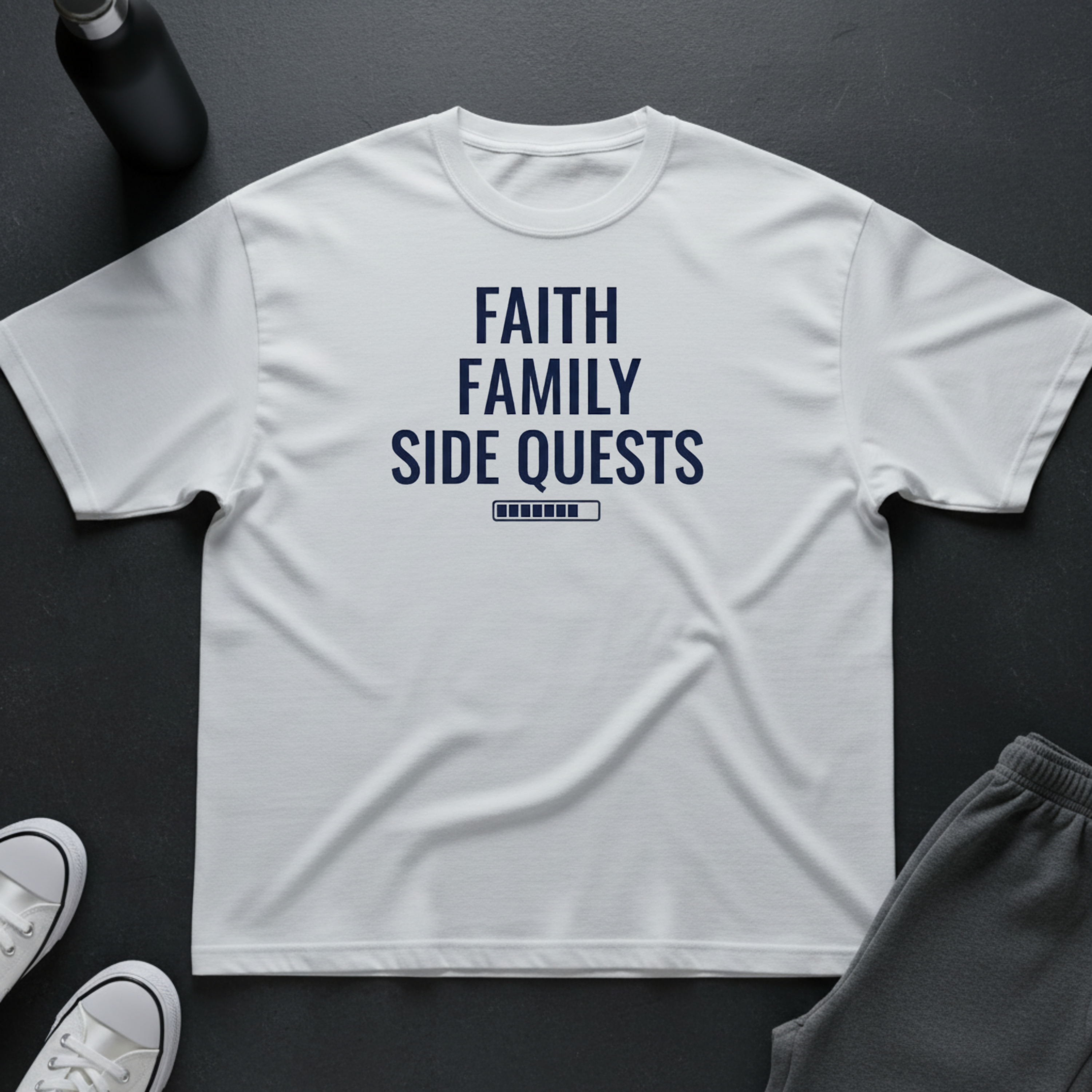 Faith Family Side Quests BoxTee