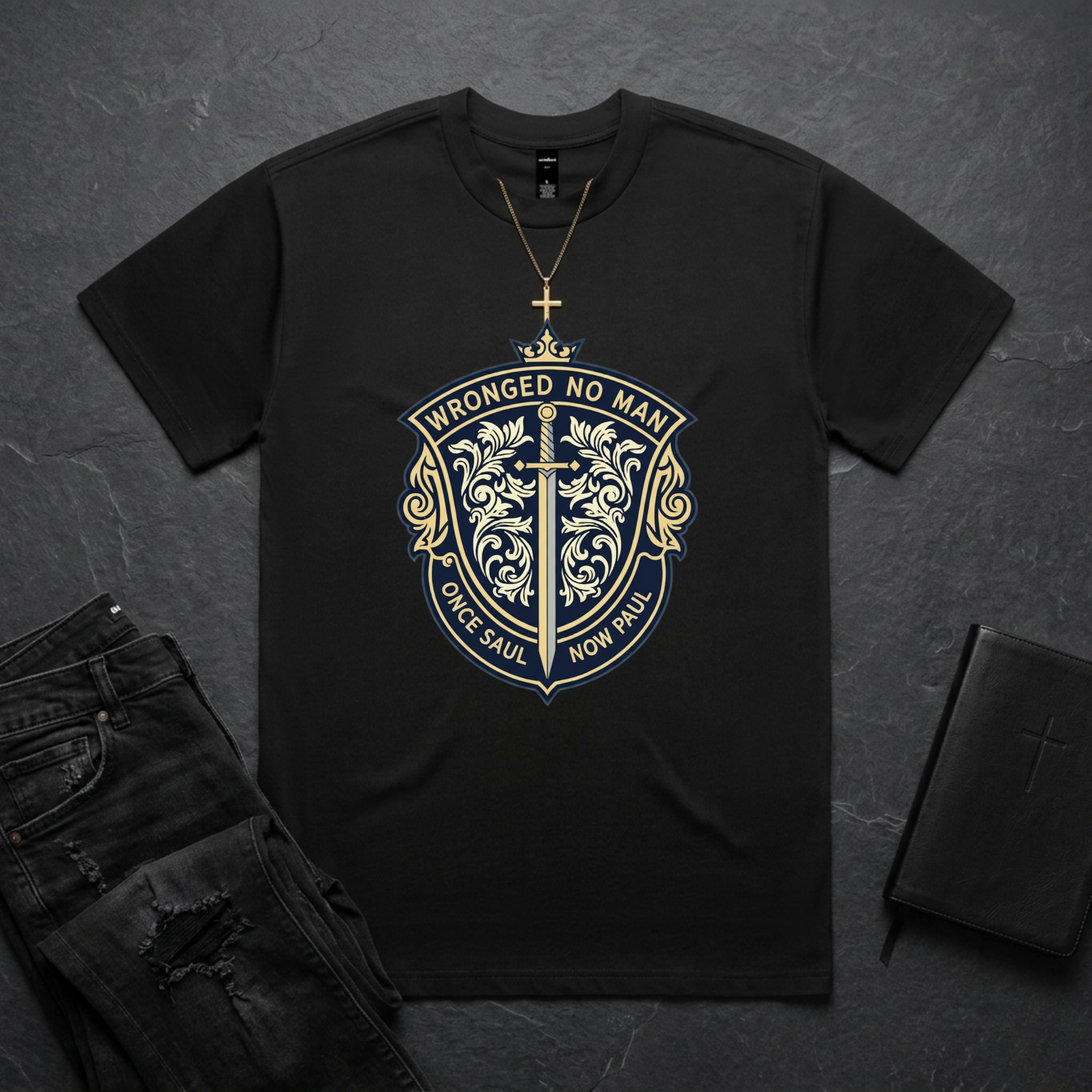 Wronged No Man Graphic BoxTee