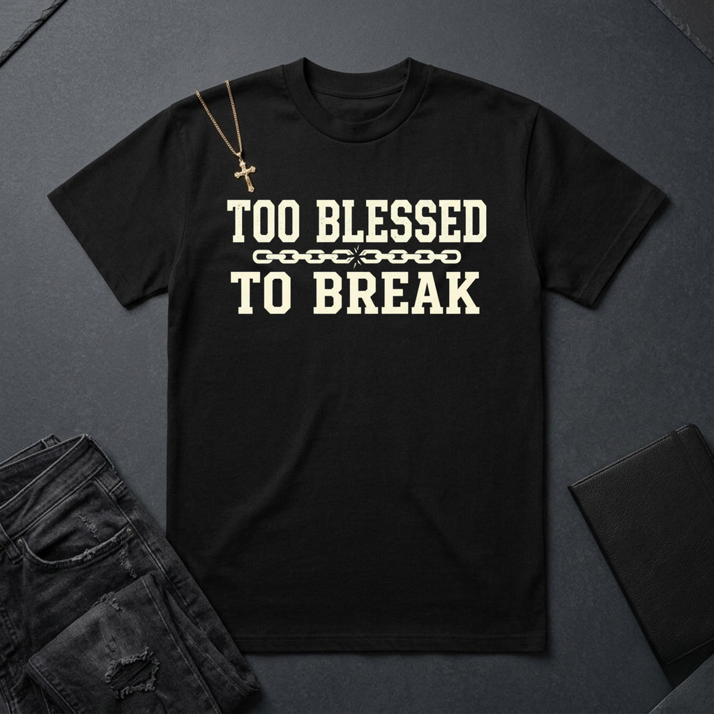 Too Blessed To Break BoxTee