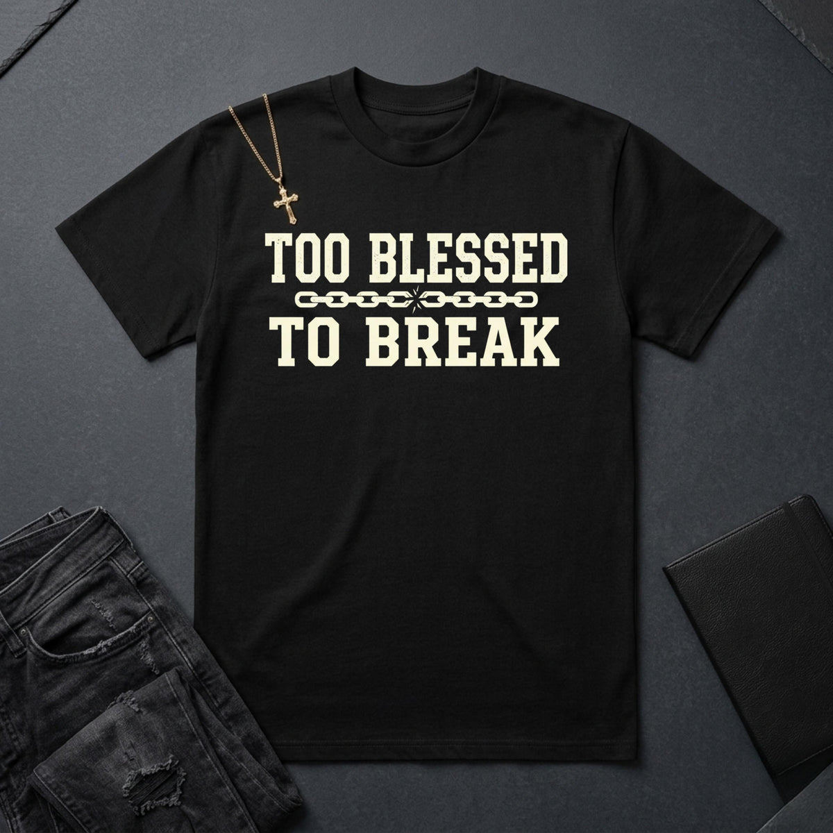 Too Blessed To Break BoxTee