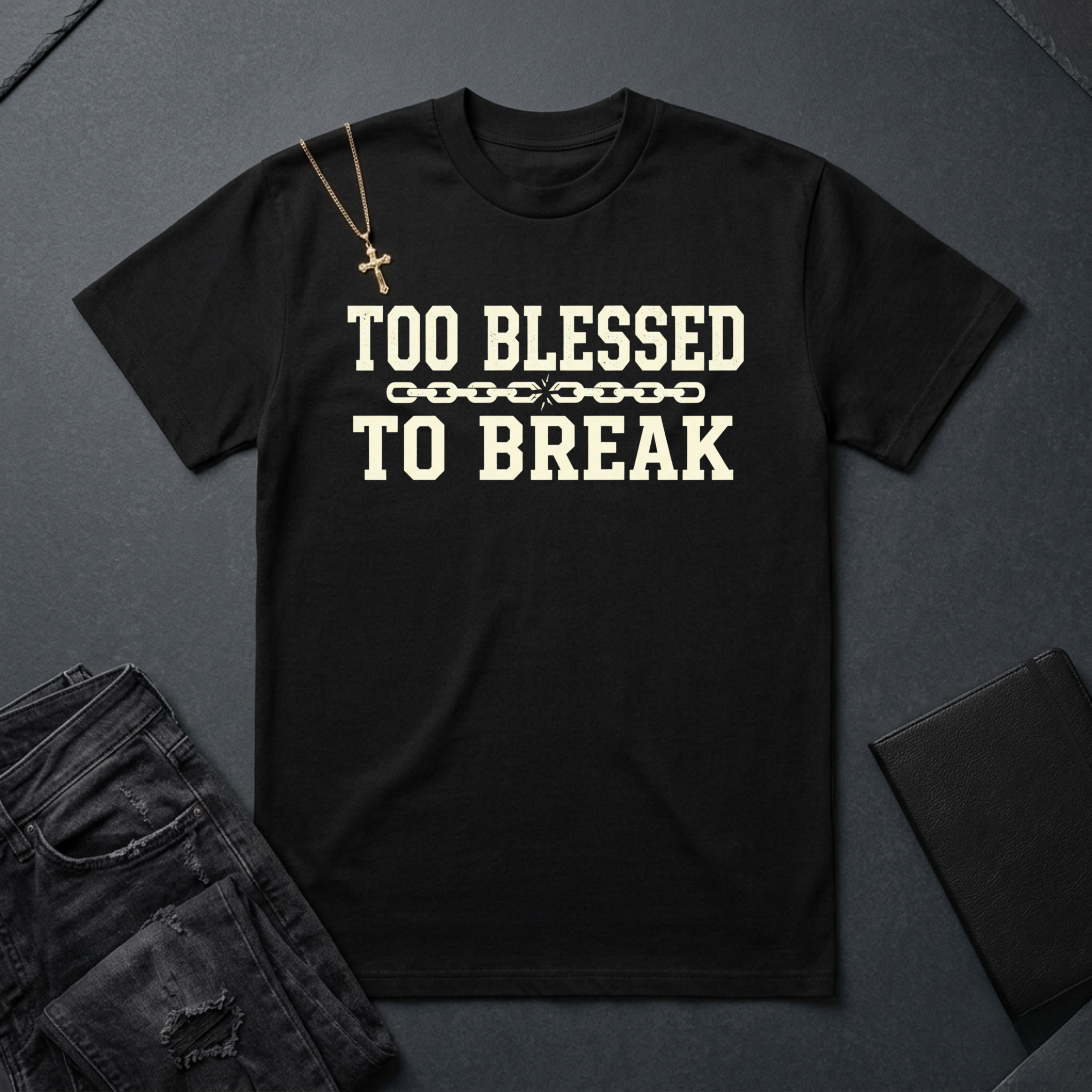 Too Blessed To Break BoxTee