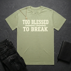 Too Blessed To Break BoxTee