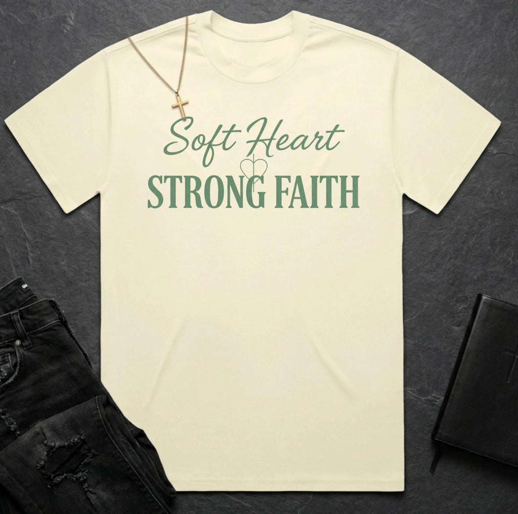 Soft Heart Strong Faith BoxTee