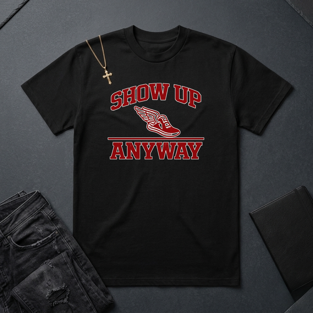 Show Up Anyway BoxTee