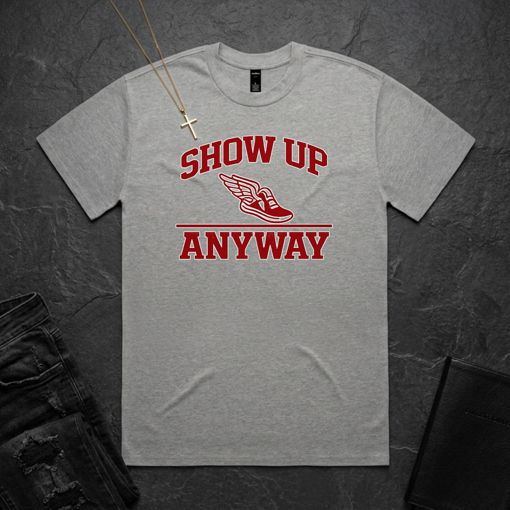 Show Up Anyway BoxTee