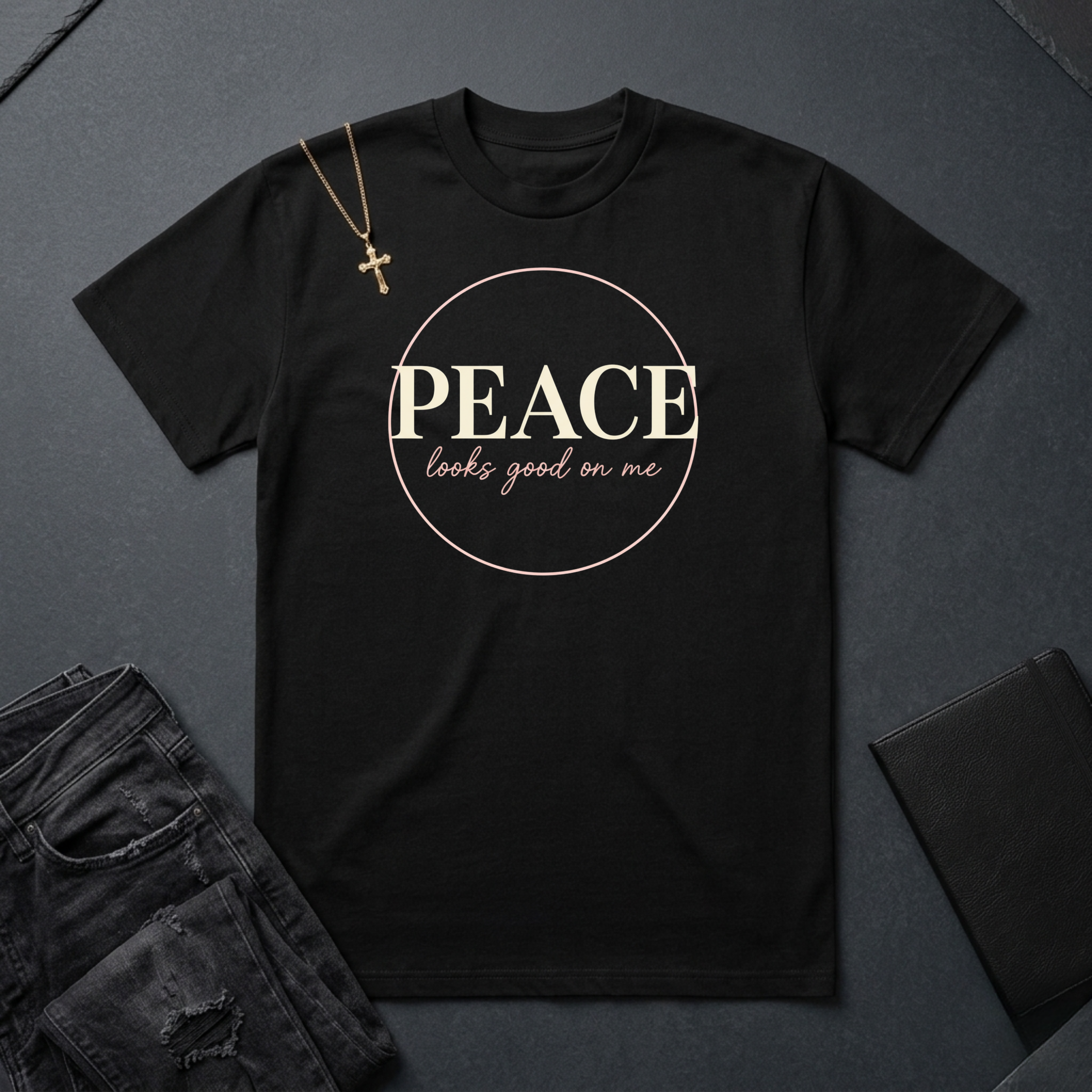 Peace Looks Good On Me BoxTee