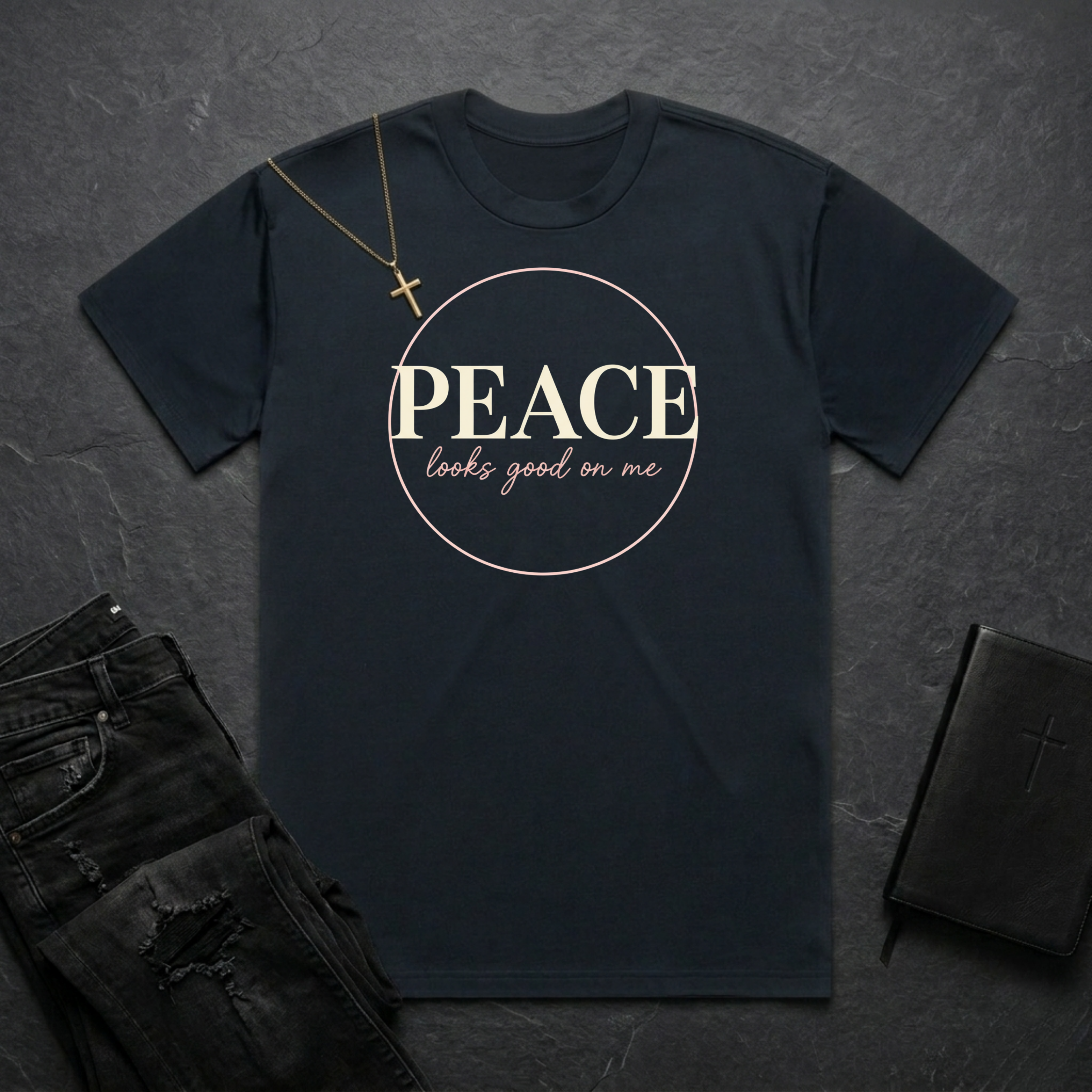 Peace Looks Good On Me BoxTee