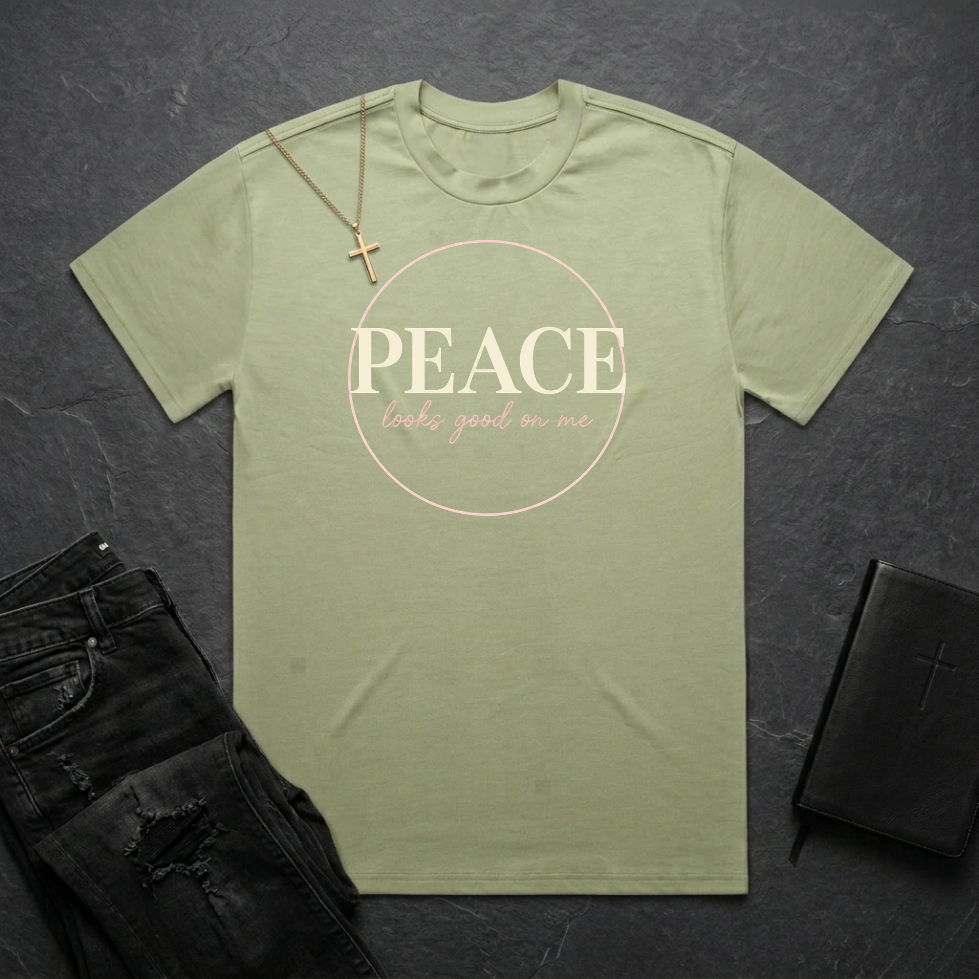 Peace Looks Good On Me BoxTee