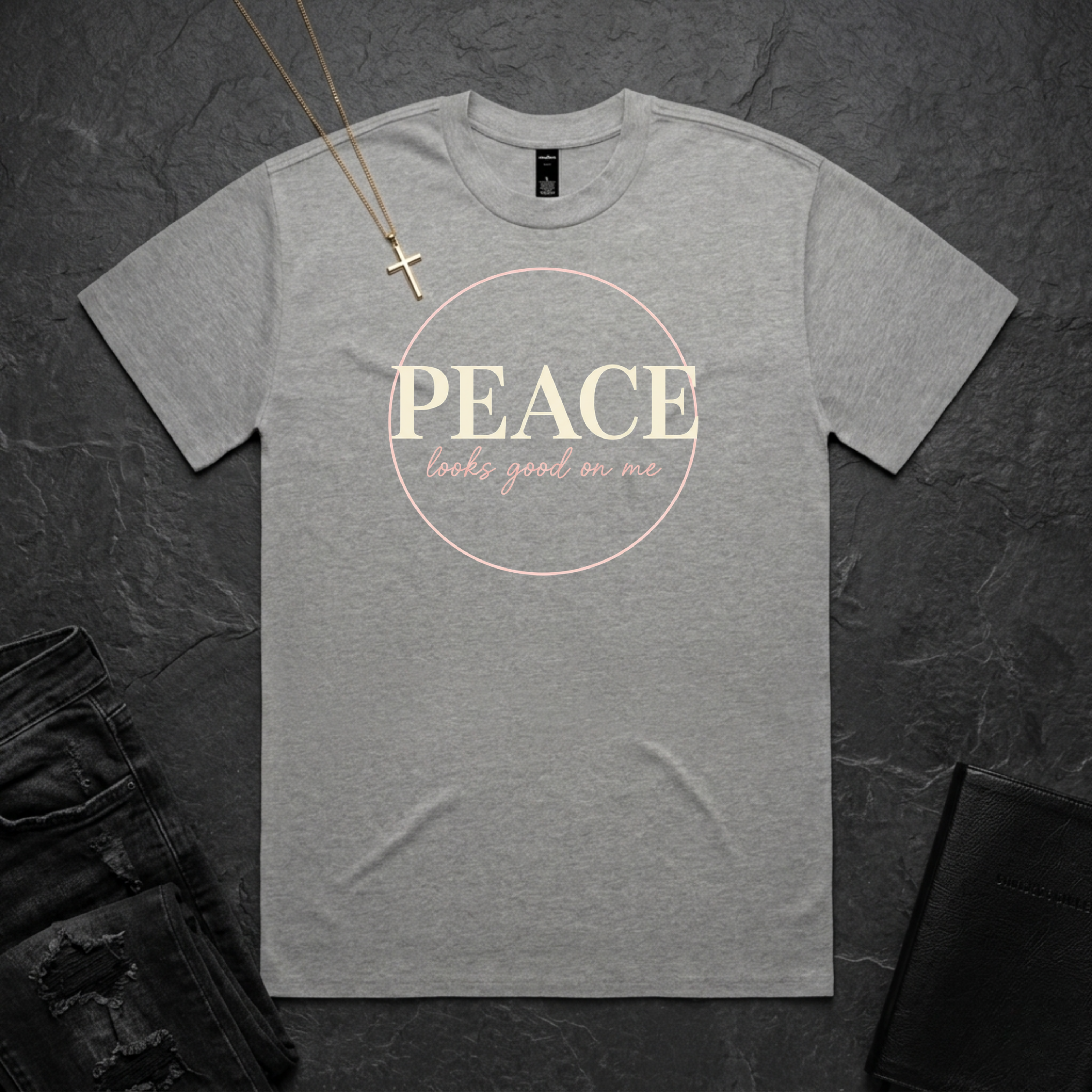 Peace Looks Good On Me BoxTee