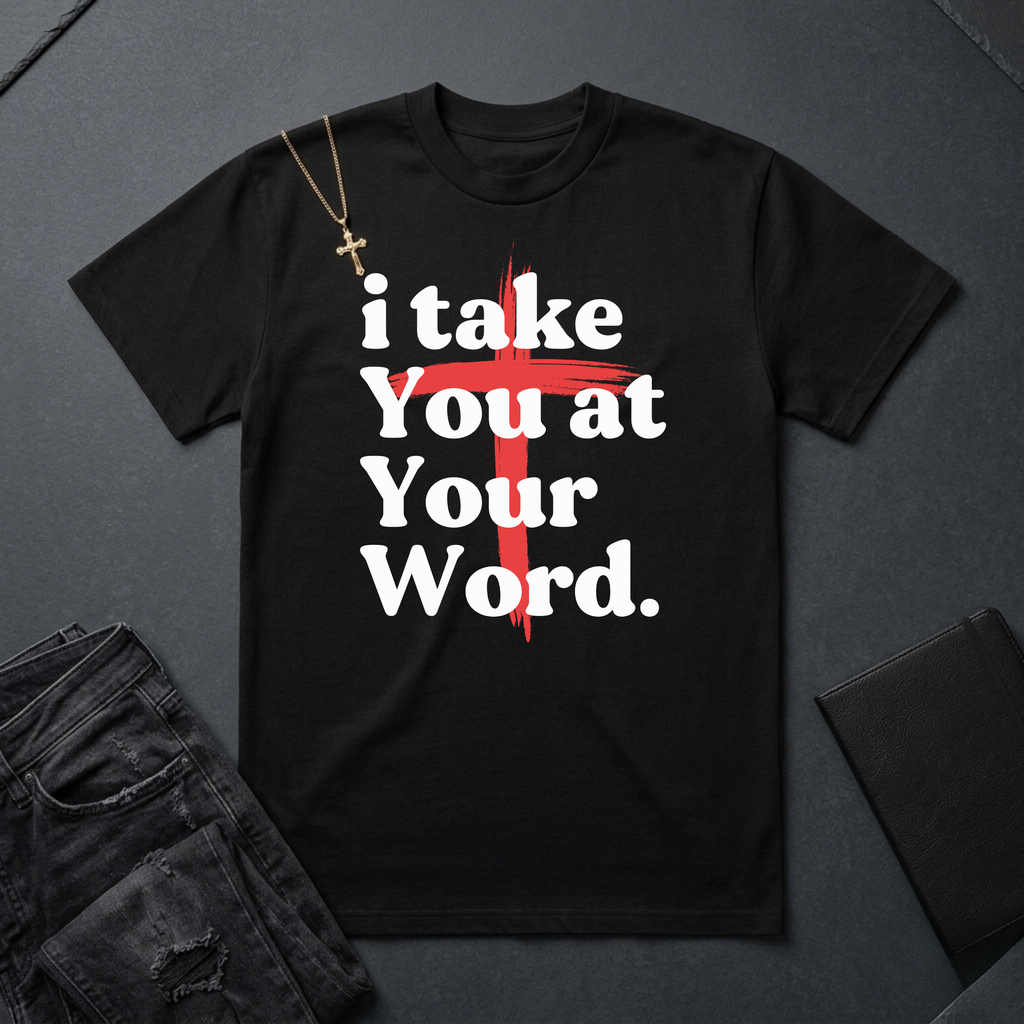 i take You at Your Word Man BoxTee