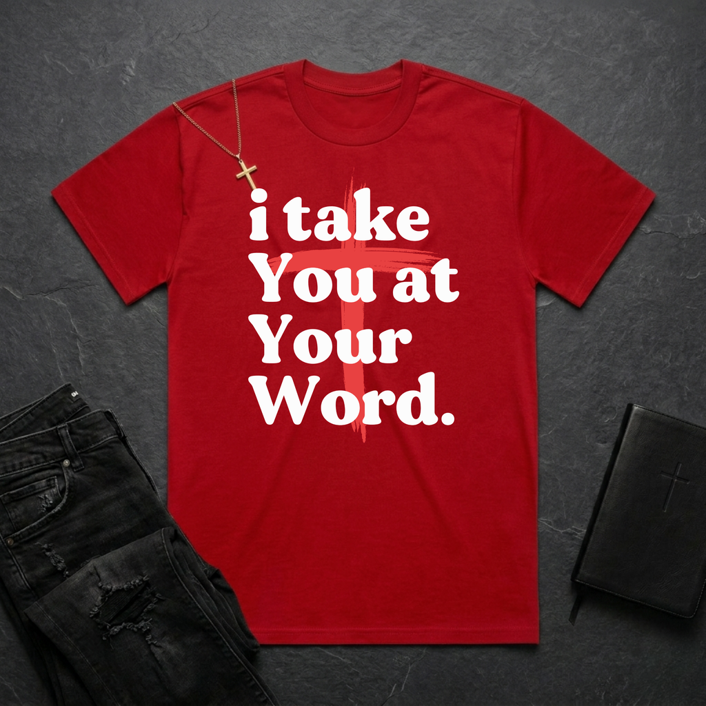 i take You at Your Word Man BoxTee