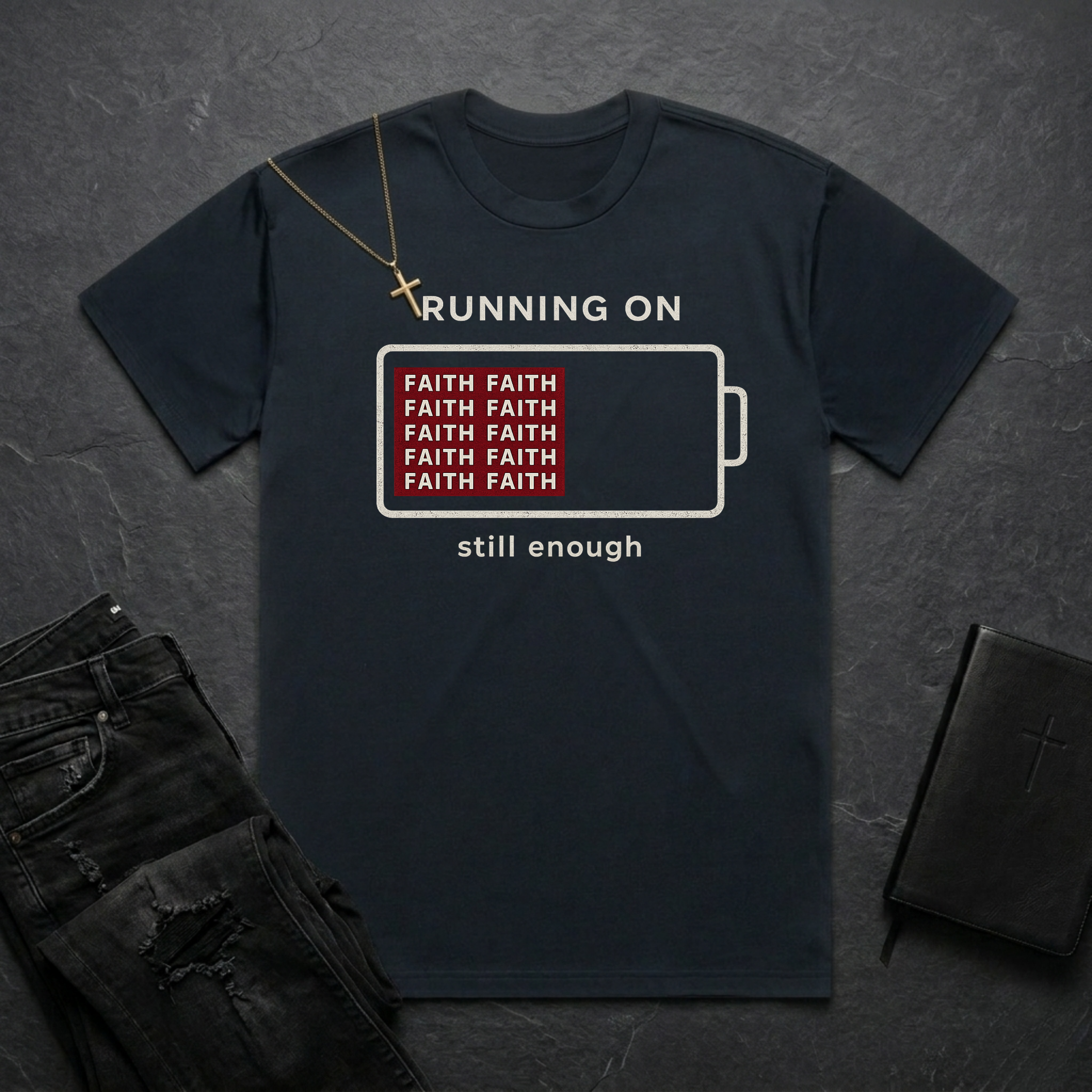 Still Enough Faith BoxTee