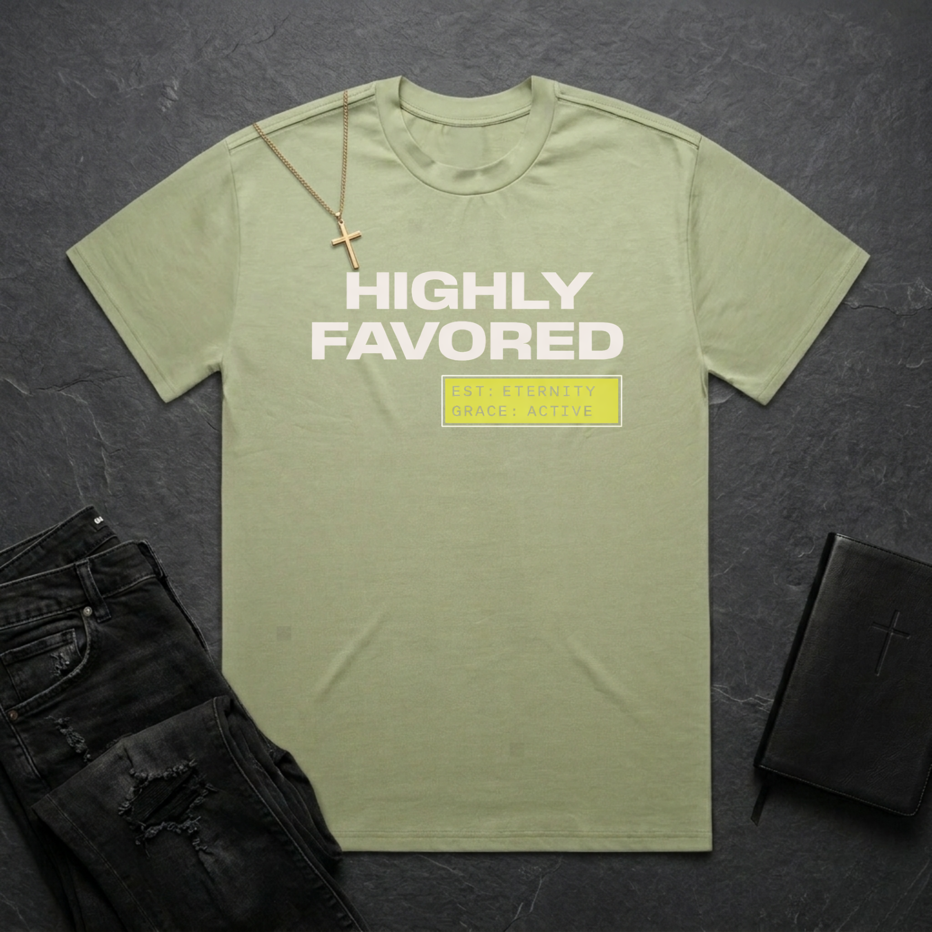 Highly Favored BoxTee