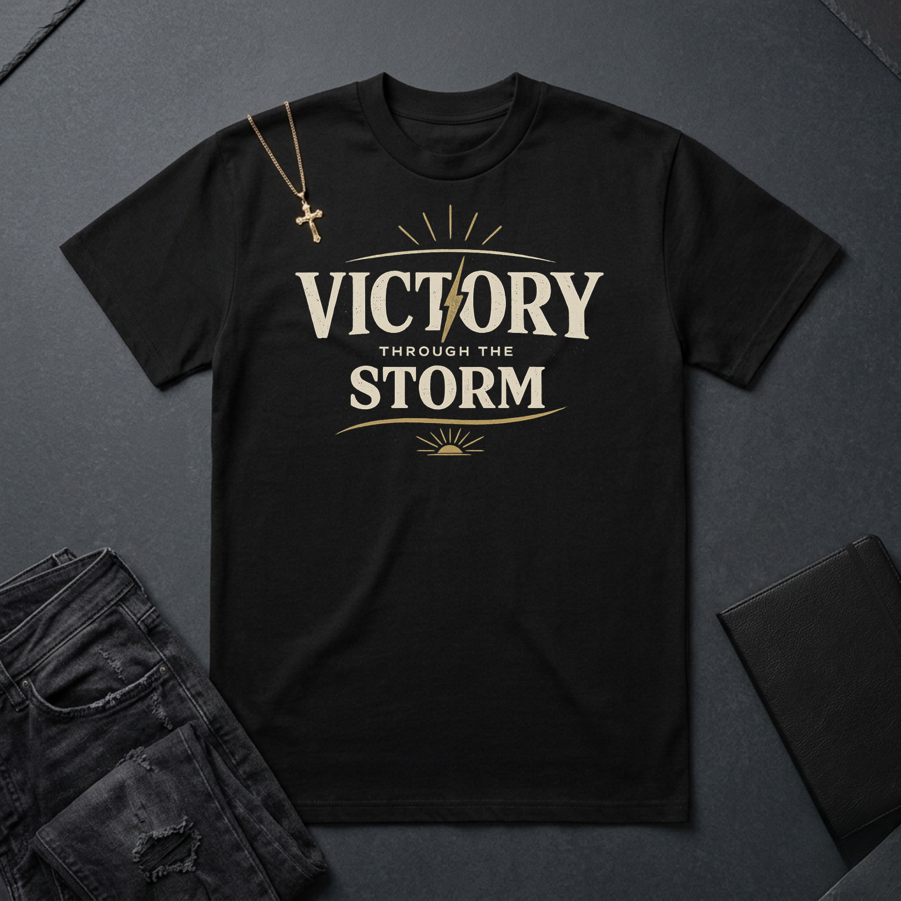 Victory Through The Storm BoxTee
