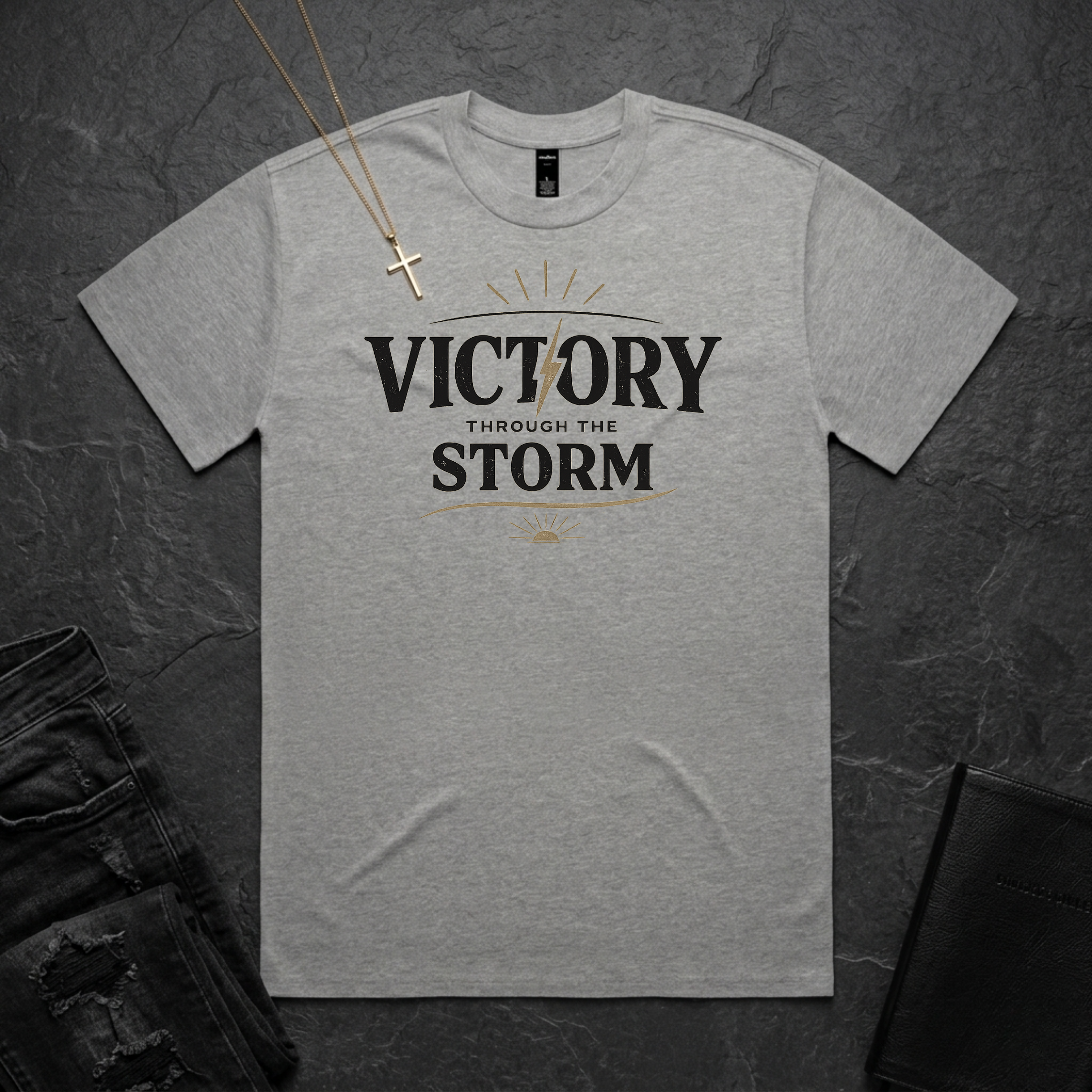 Victory Through The Storm BoxTee
