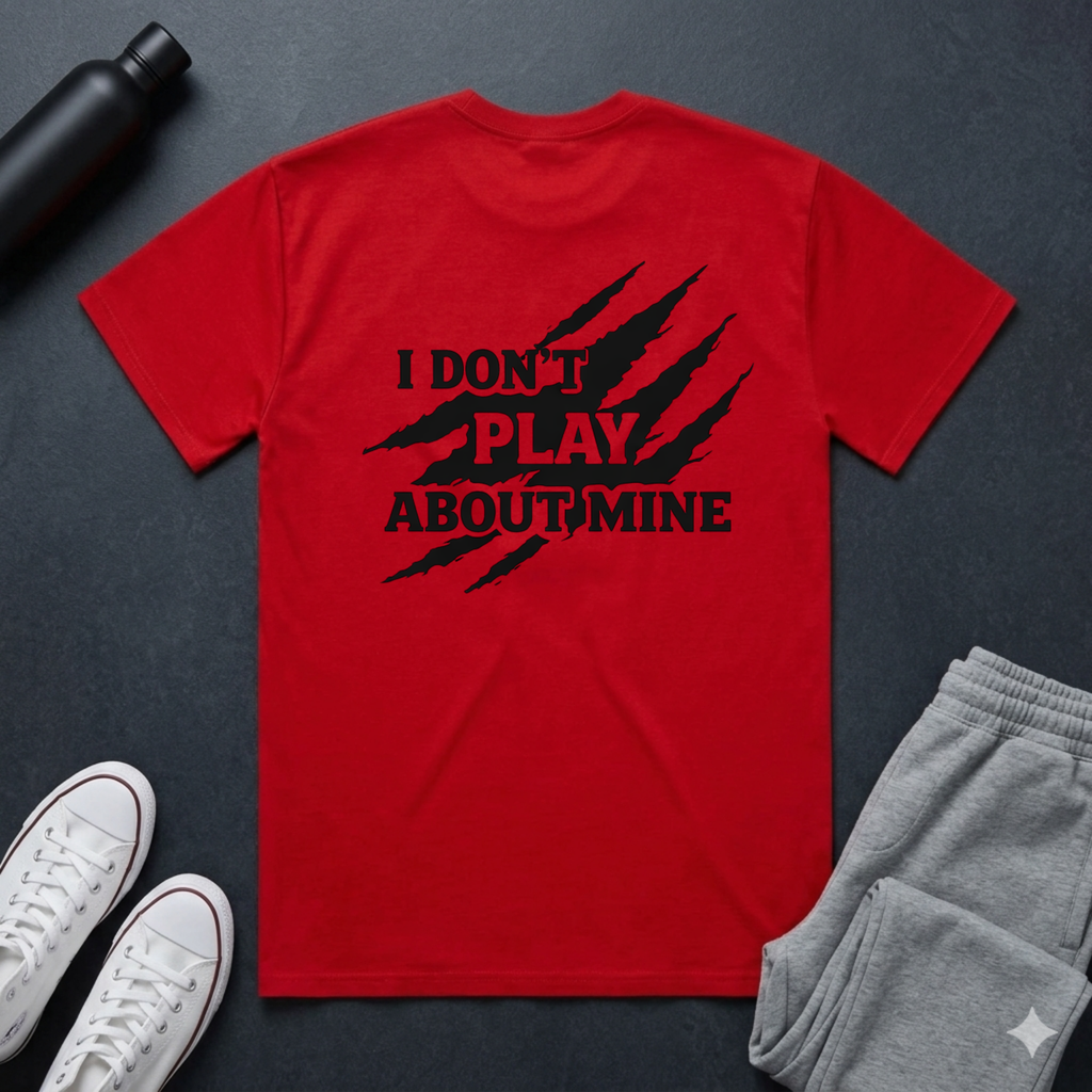 Papa Bear — "I Don't Play About Mine" SofTee