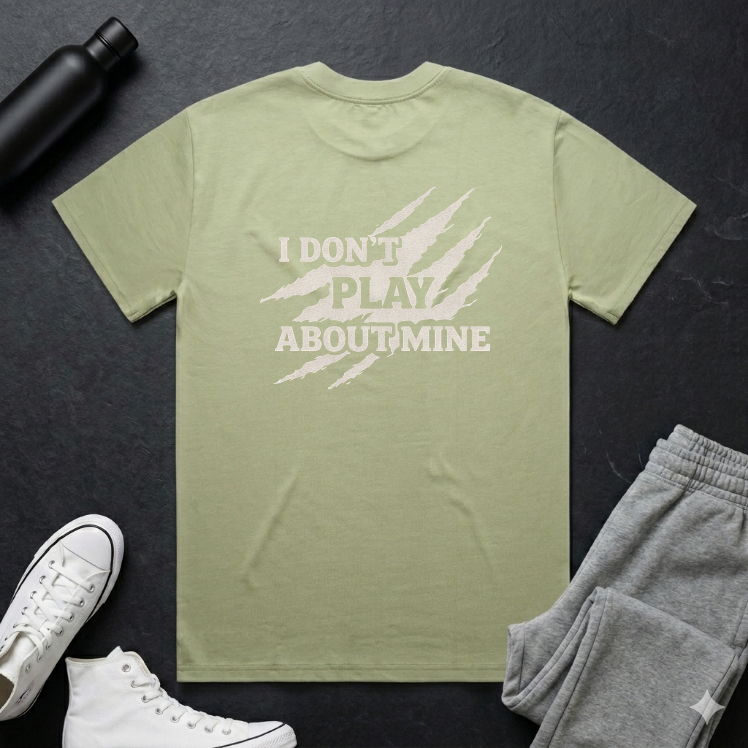 Papa Bear — "I Don't Play About Mine" SofTee
