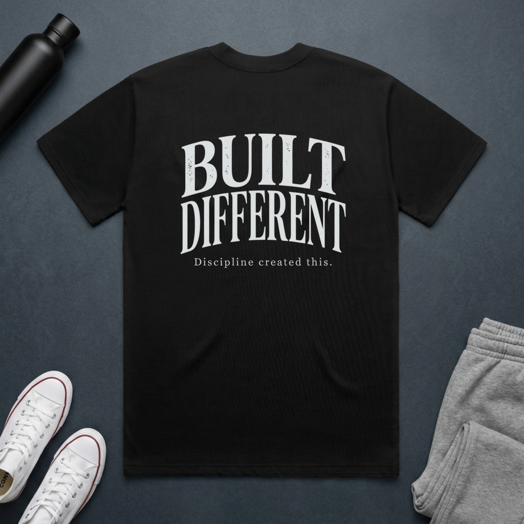 Dad/Built Different BoxTee