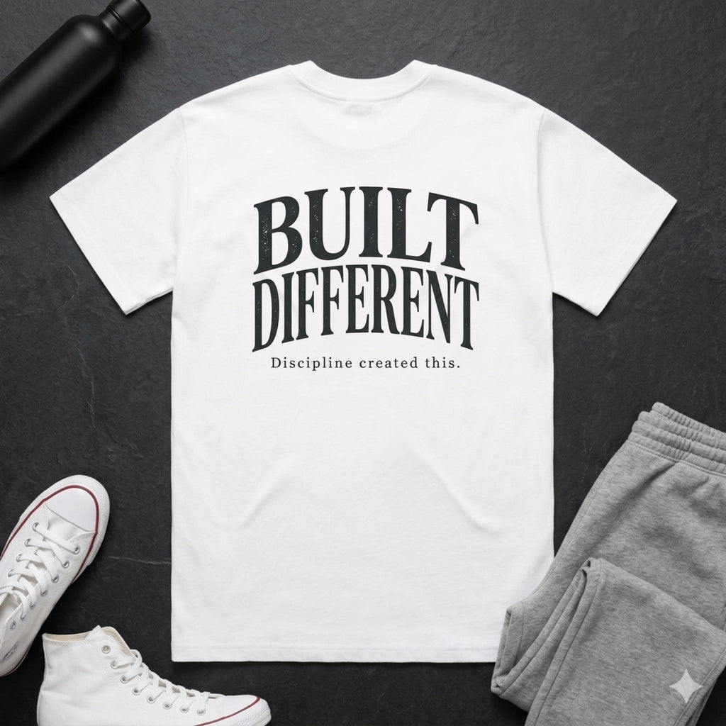 Dad/Built Different BoxTee
