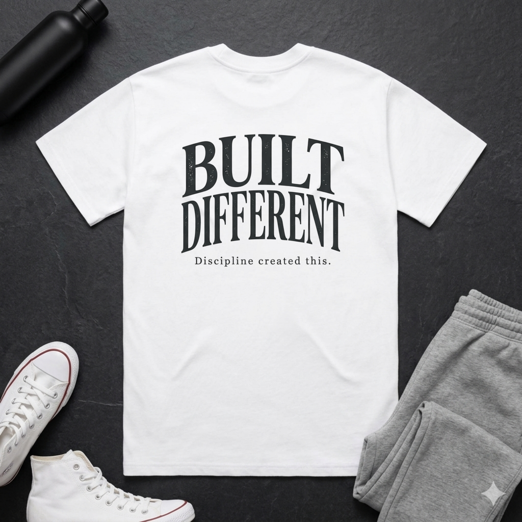 Dad/Built Different BoxTee
