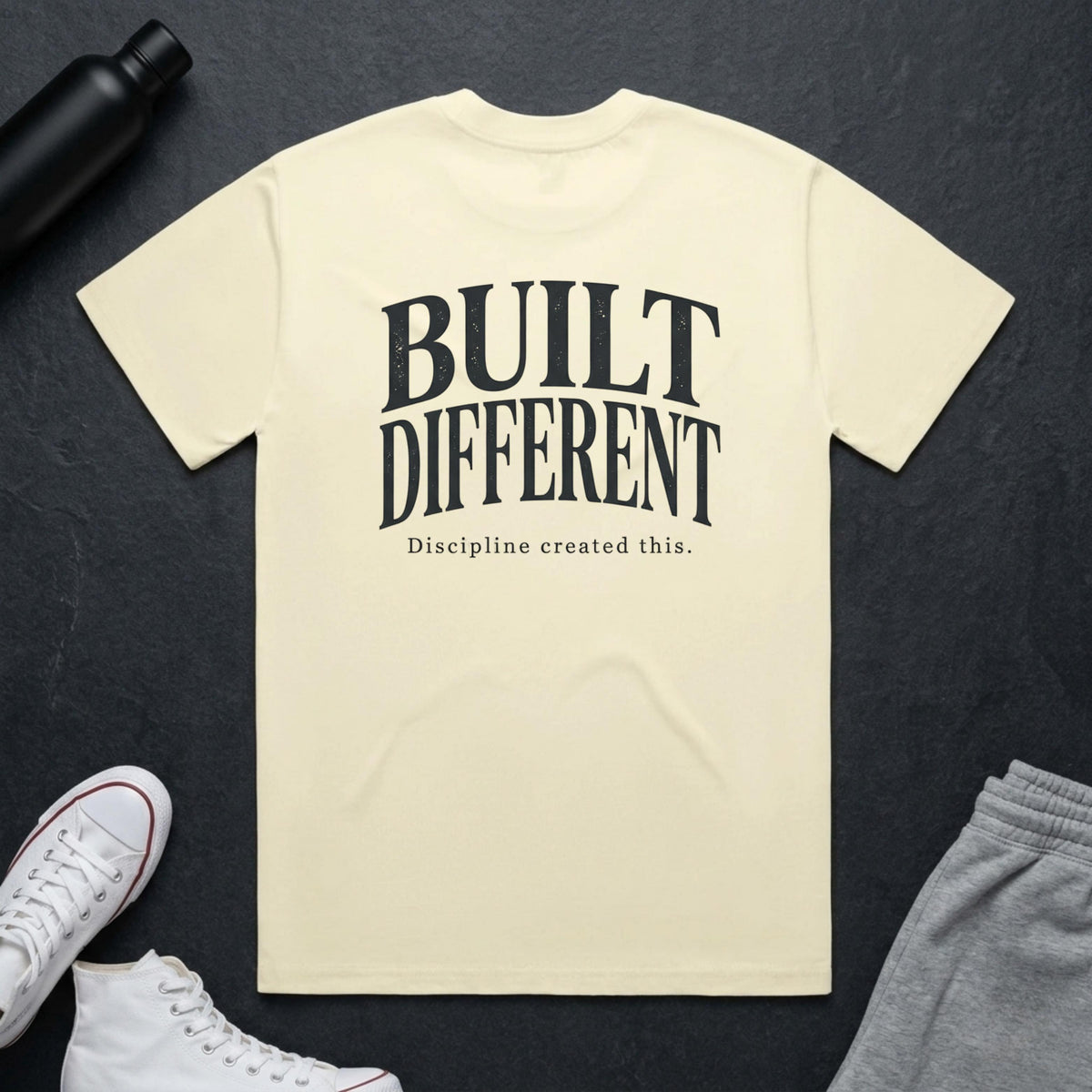 Dad/Built Different BoxTee