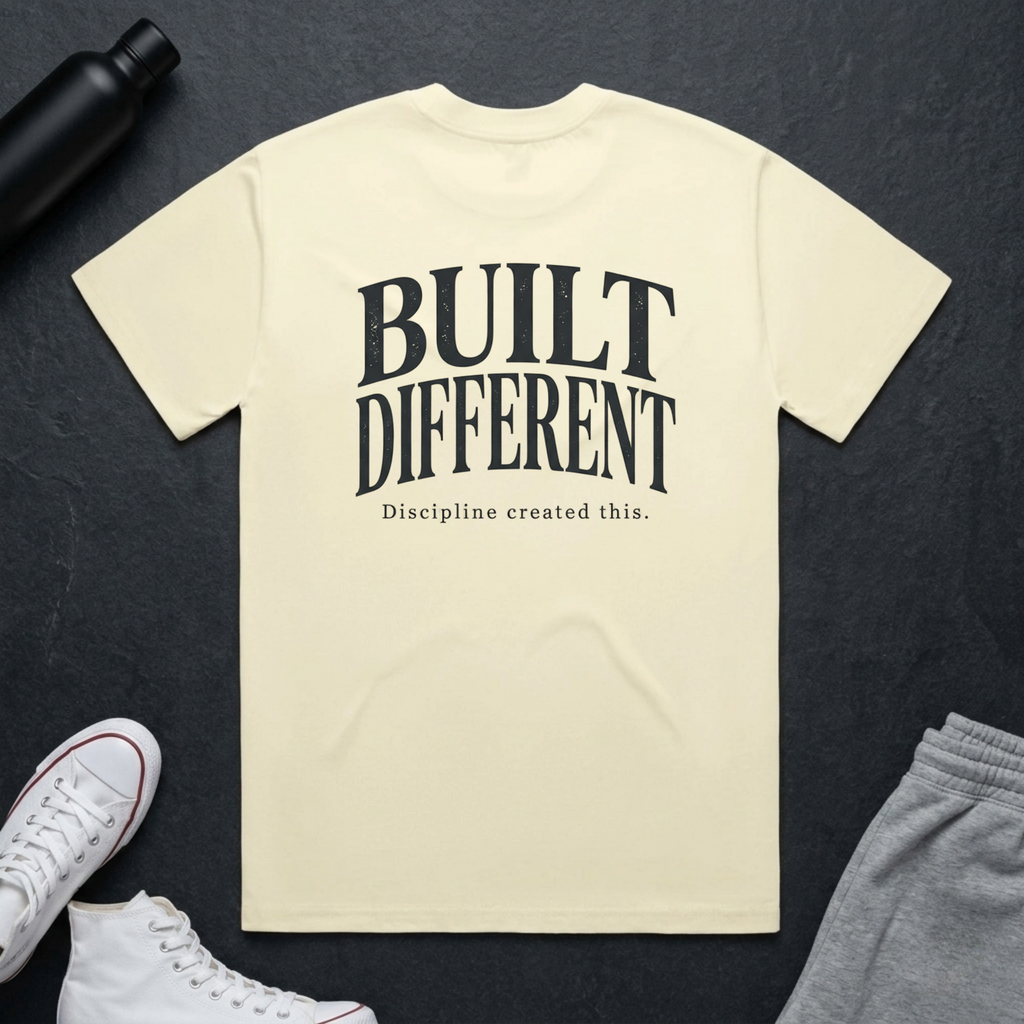Dad/Built Different BoxTee