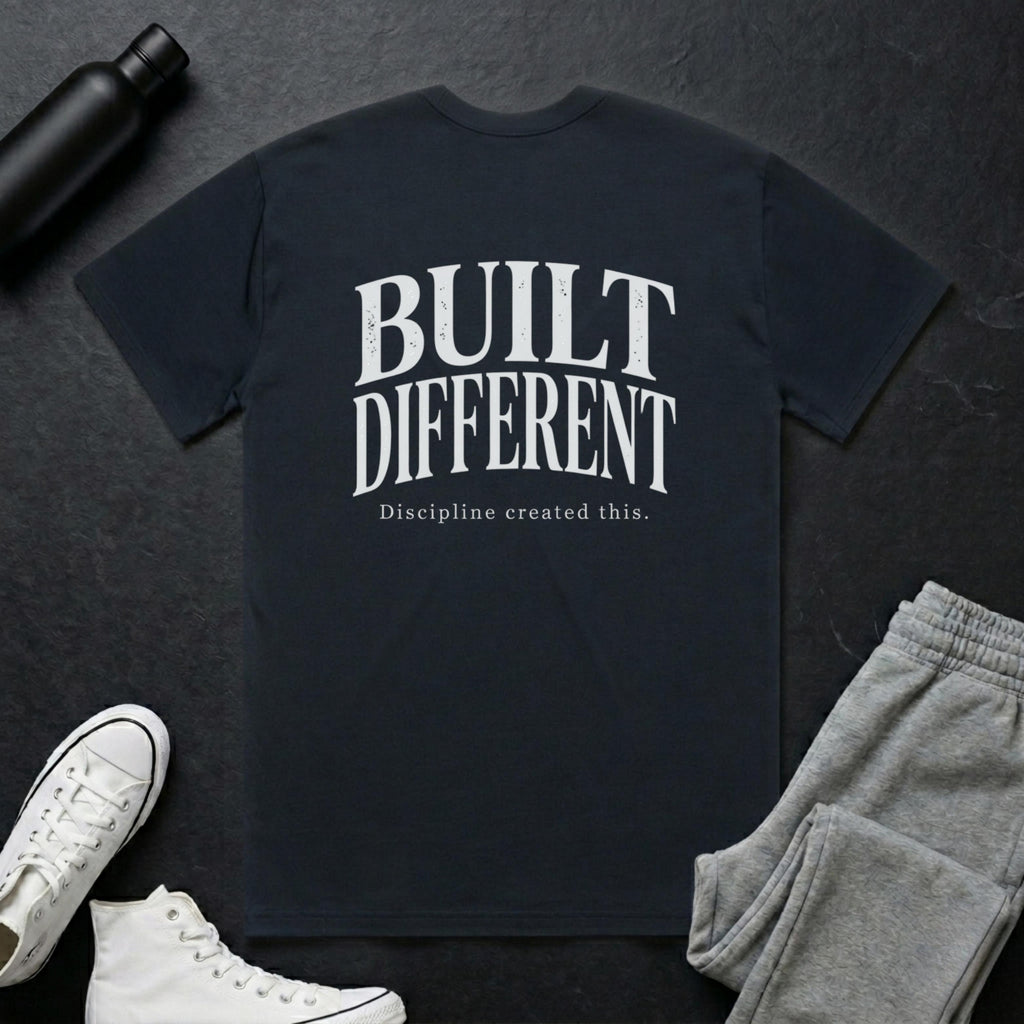 Dad/Built Different BoxTee