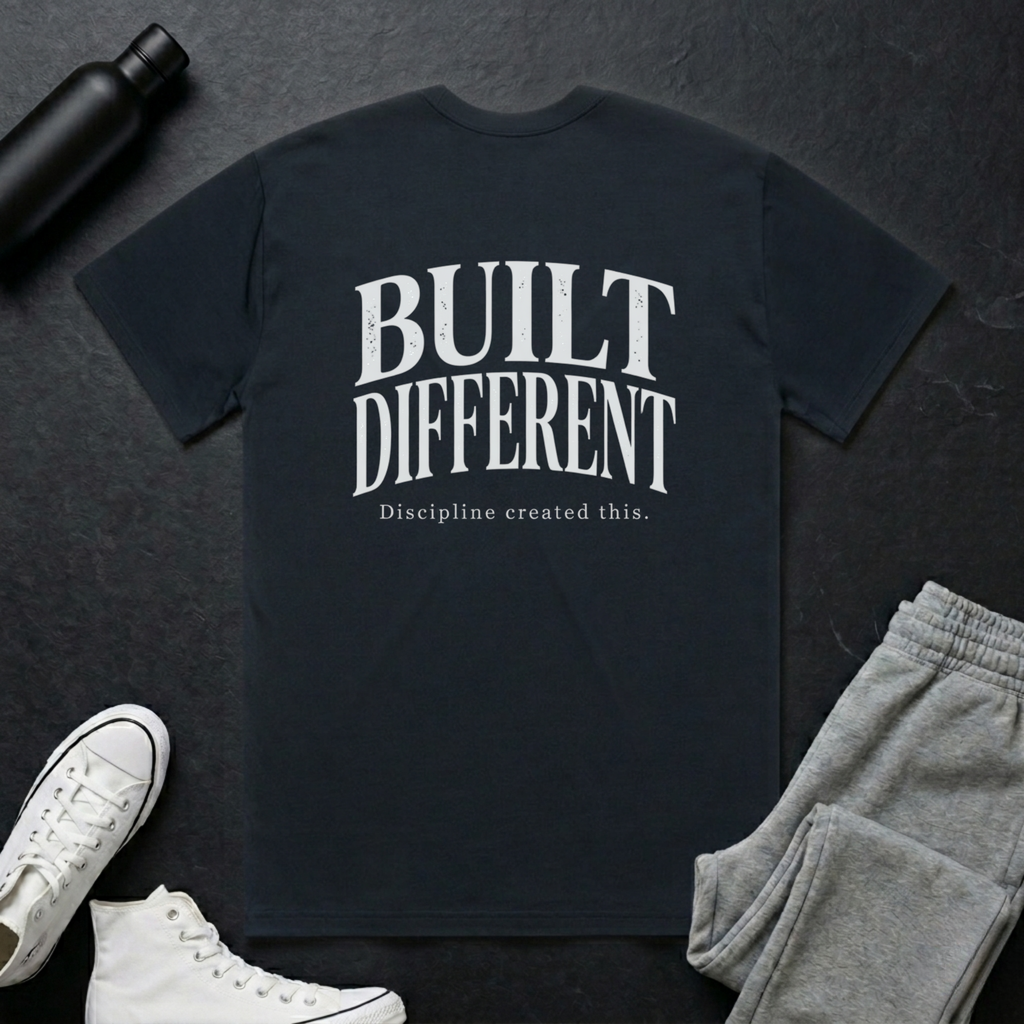 Dad/Built Different BoxTee