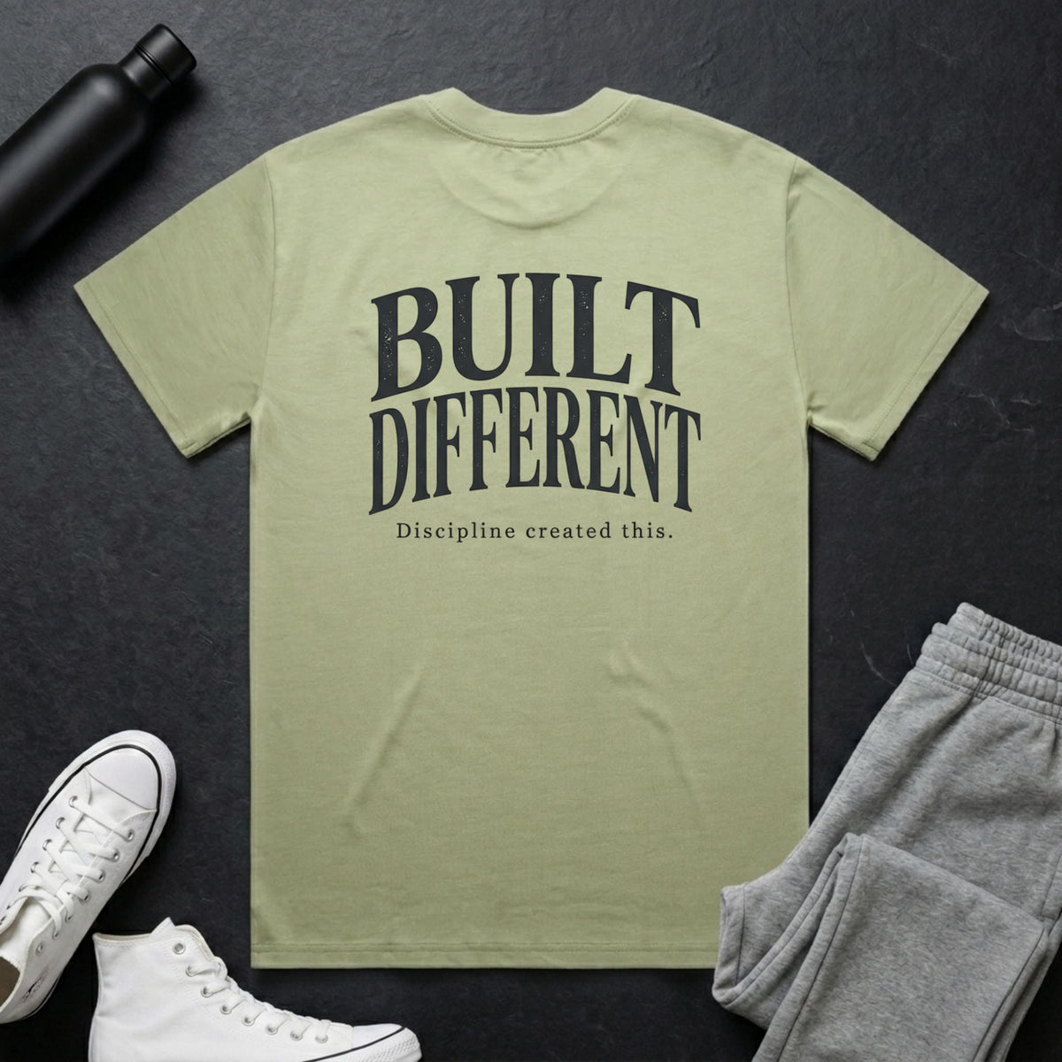 Dad/Built Different BoxTee