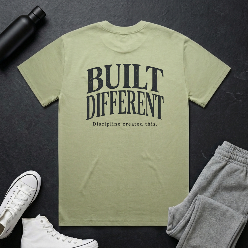 Dad/Built Different BoxTee