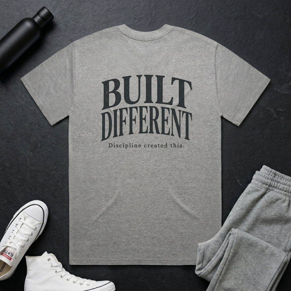 Dad/Built Different BoxTee