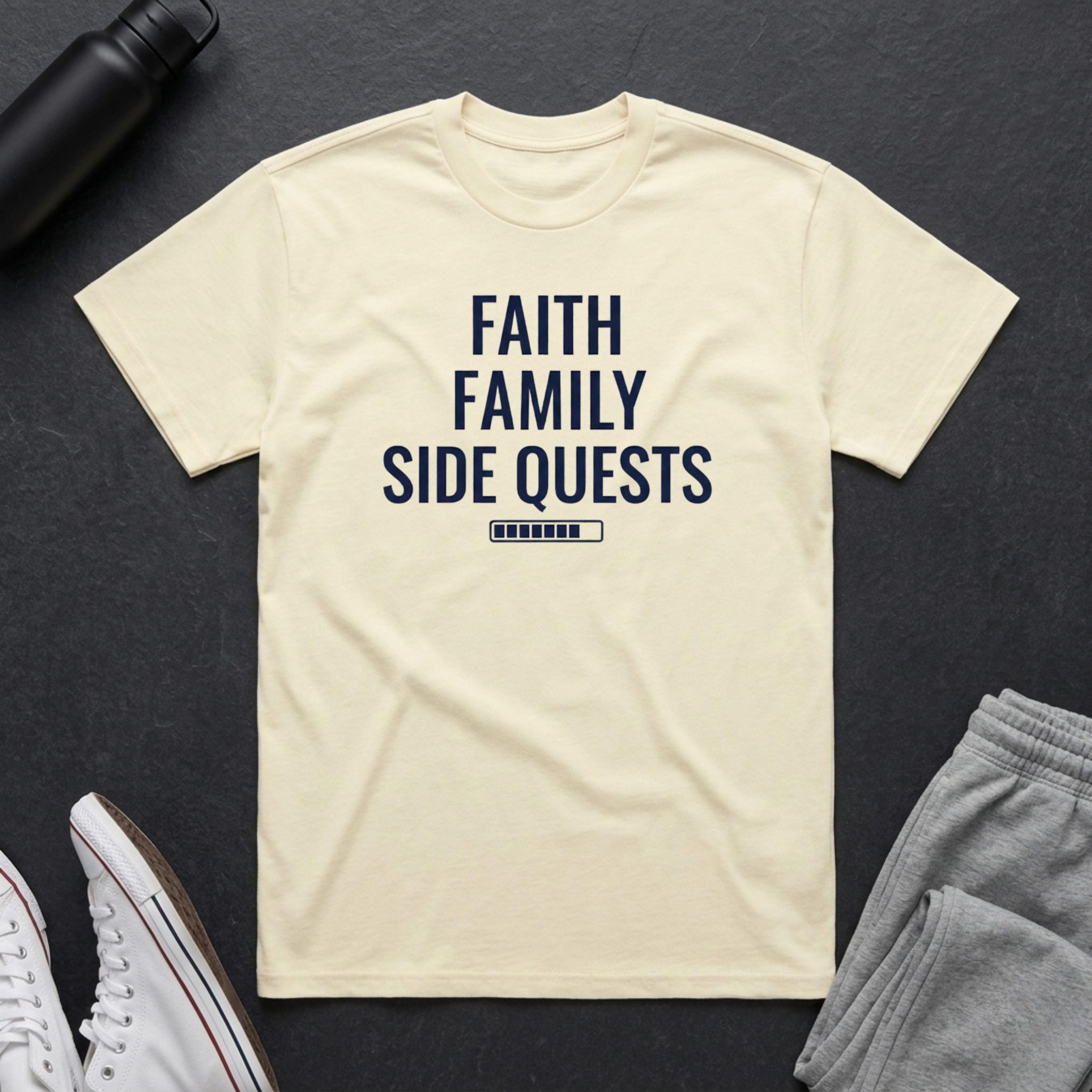 Faith Family Side Quests BoxTee