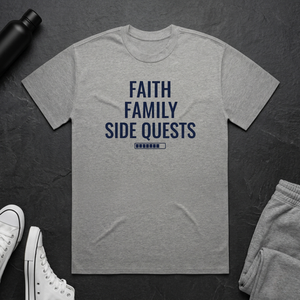 Faith Family Side Quests BoxTee