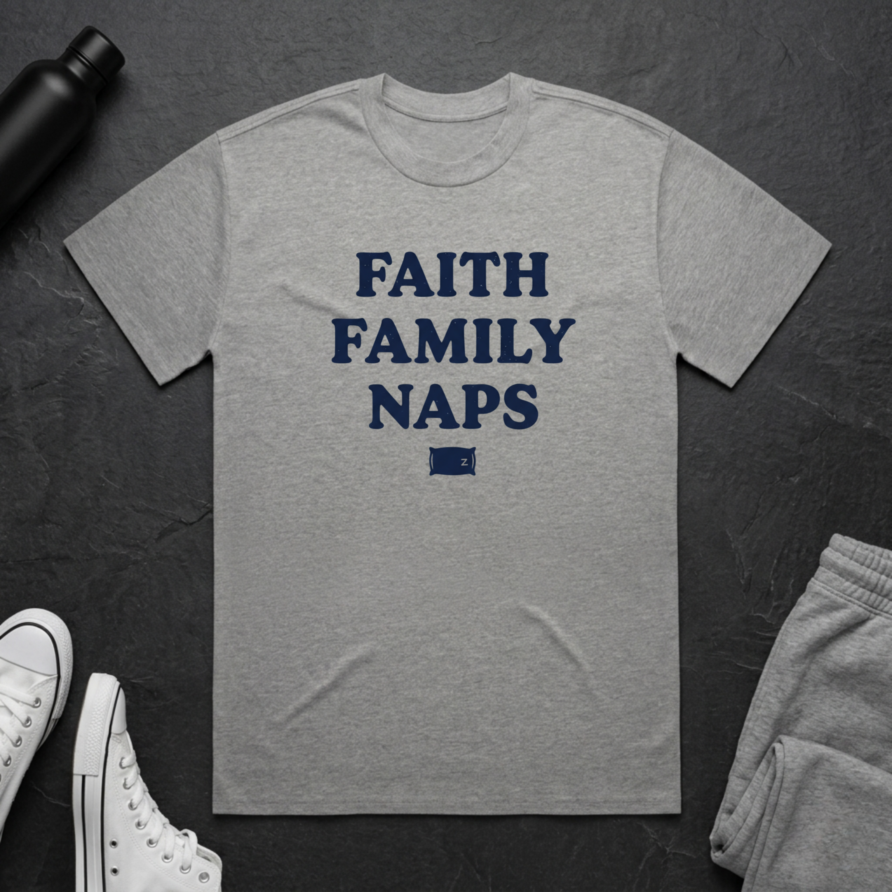 Faith Family Naps BoxTee