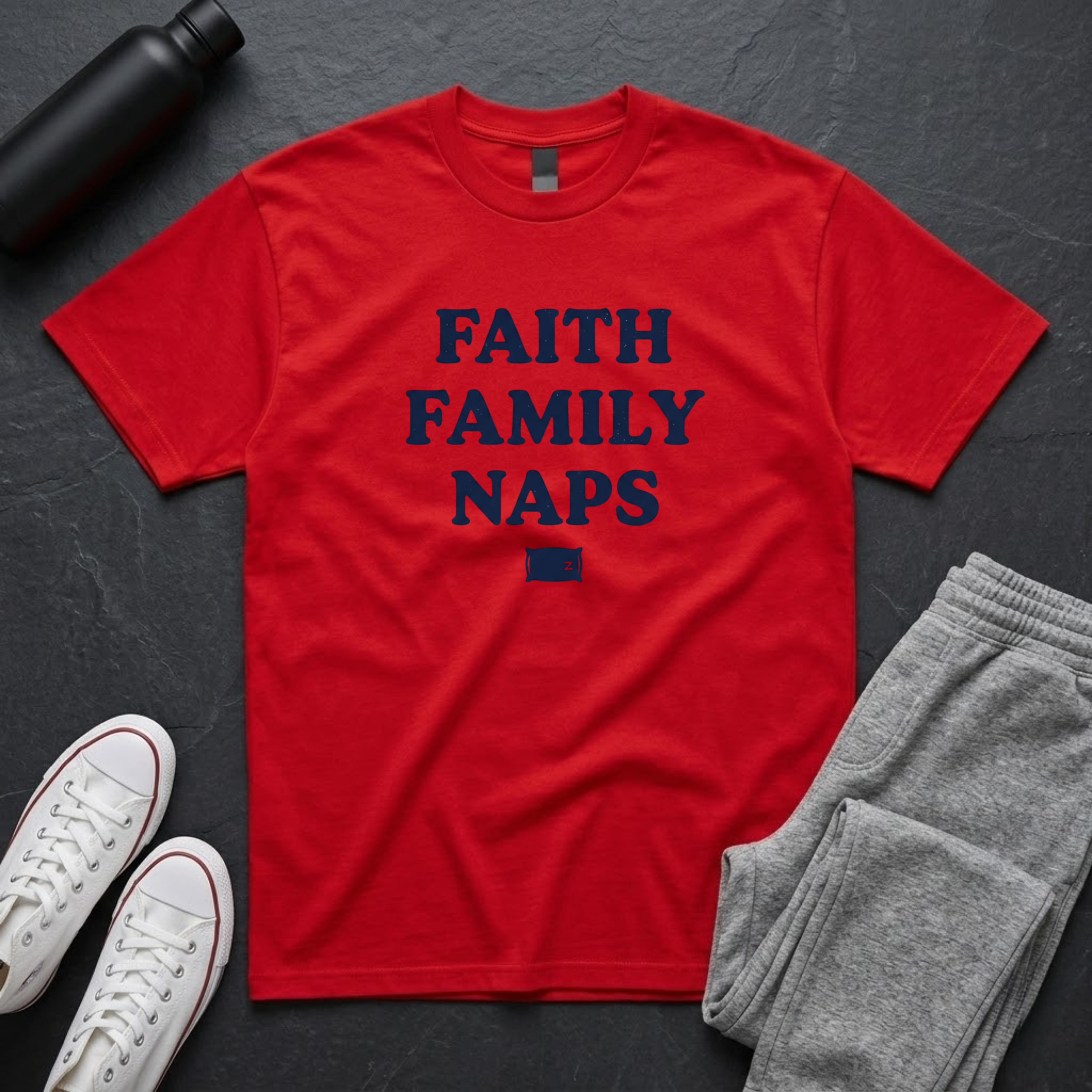 Faith Family Naps BoxTee