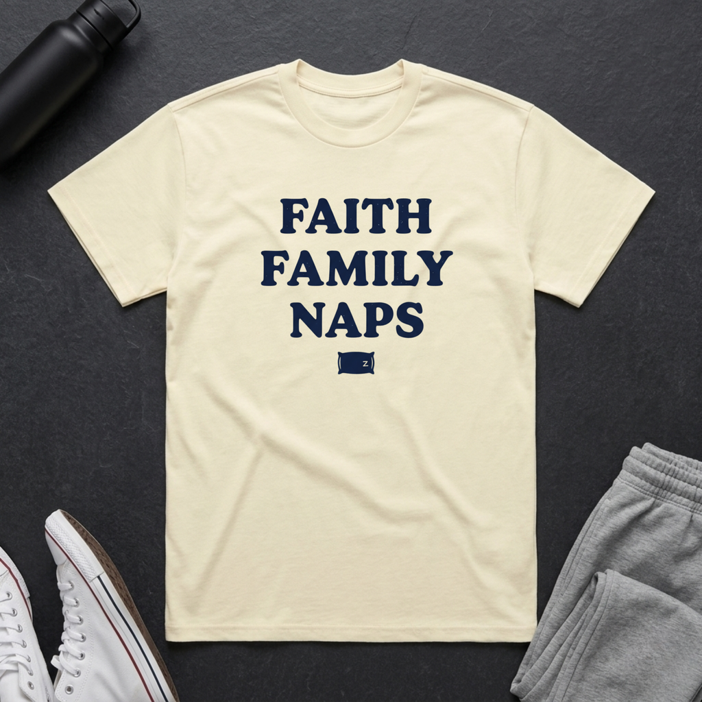 Faith Family Naps BoxTee
