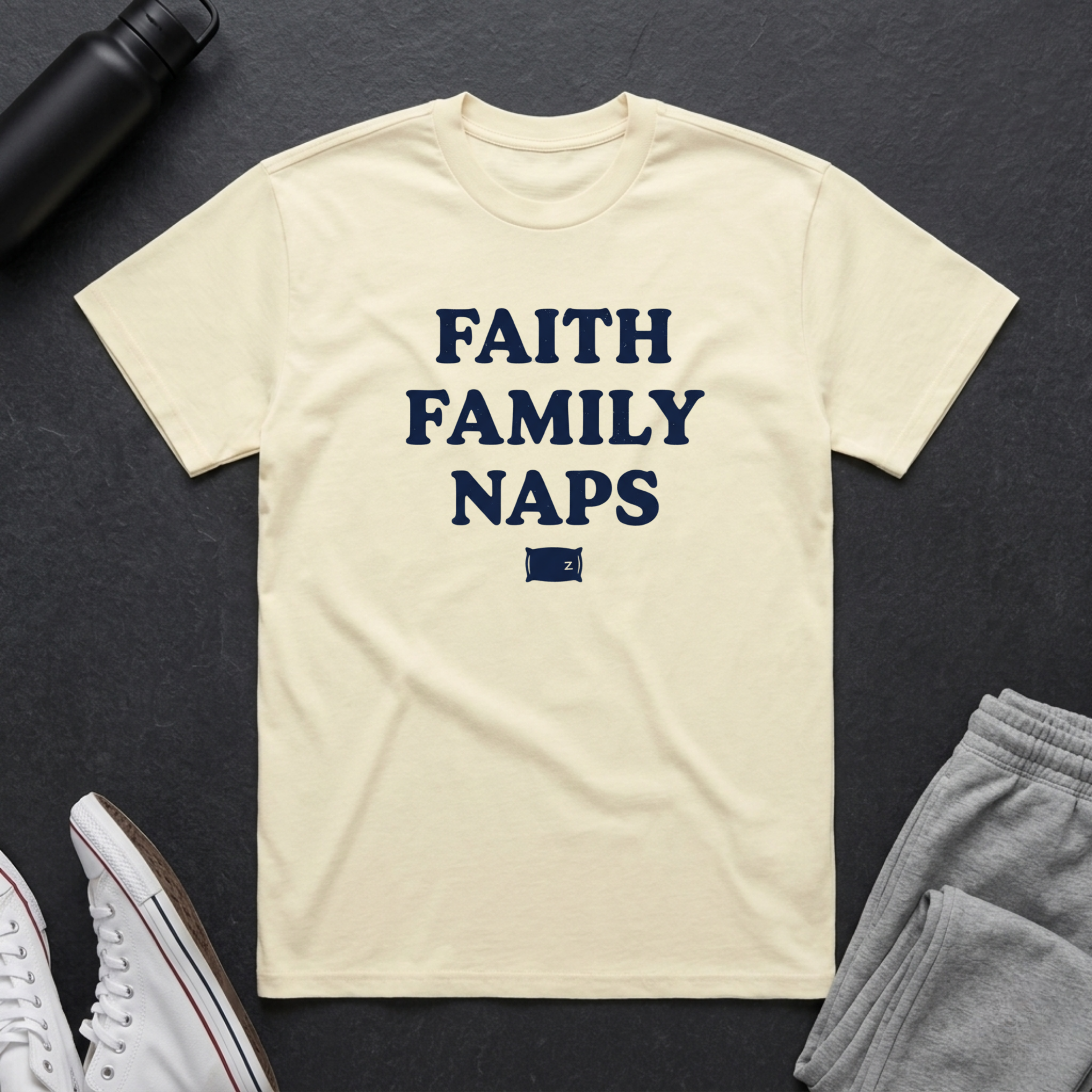 Faith Family Naps BoxTee