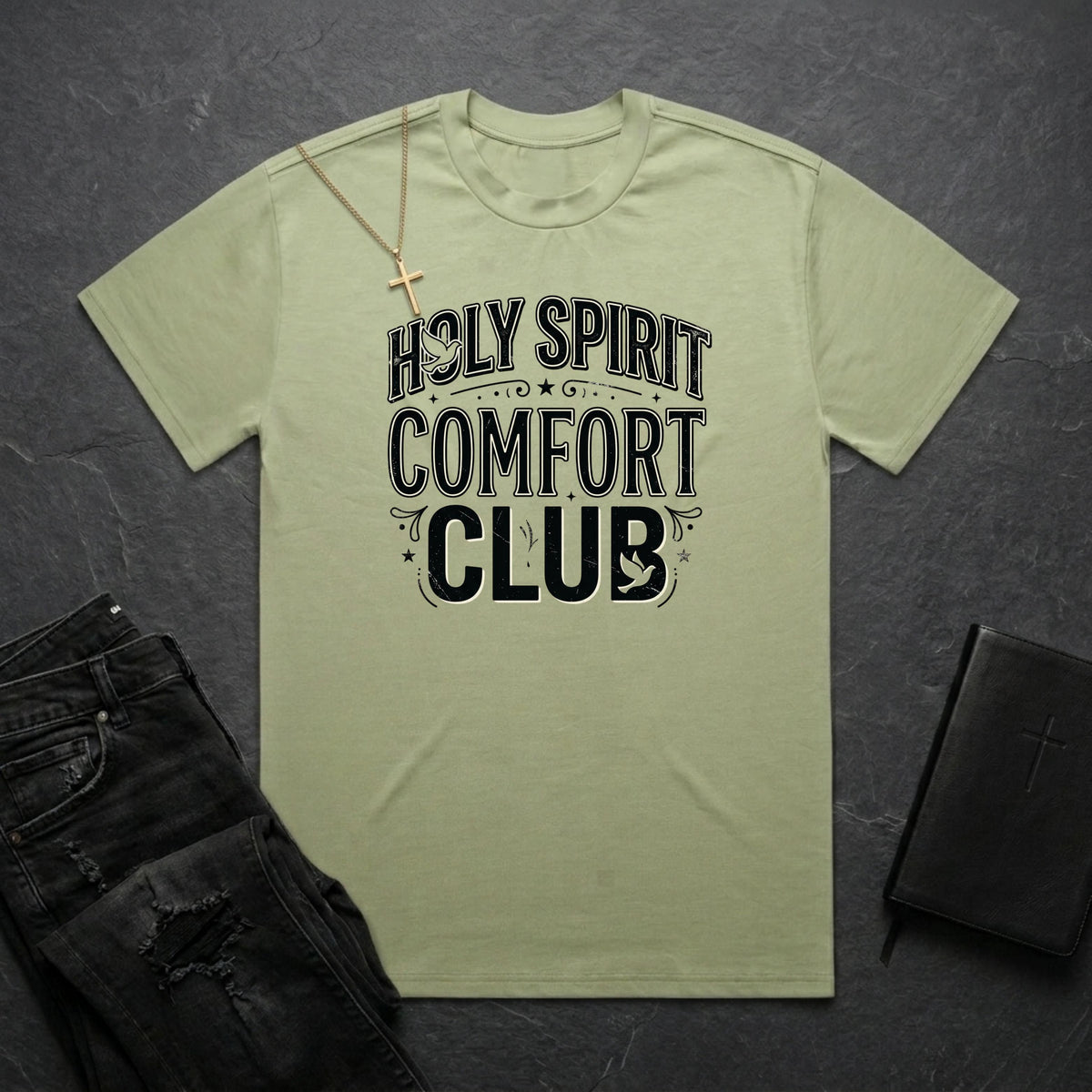 Holy Spirit Comfort Club BoxTee