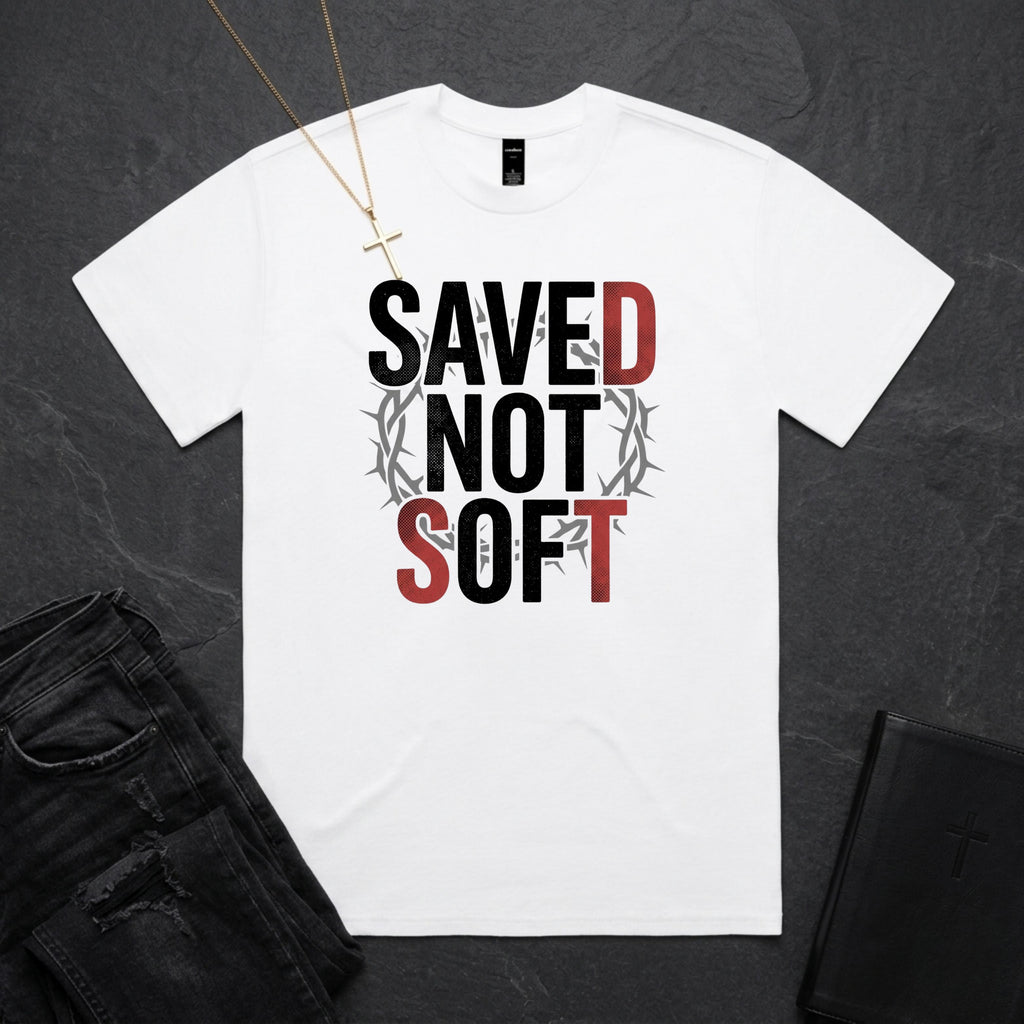 Saved Not Soft BoxTee