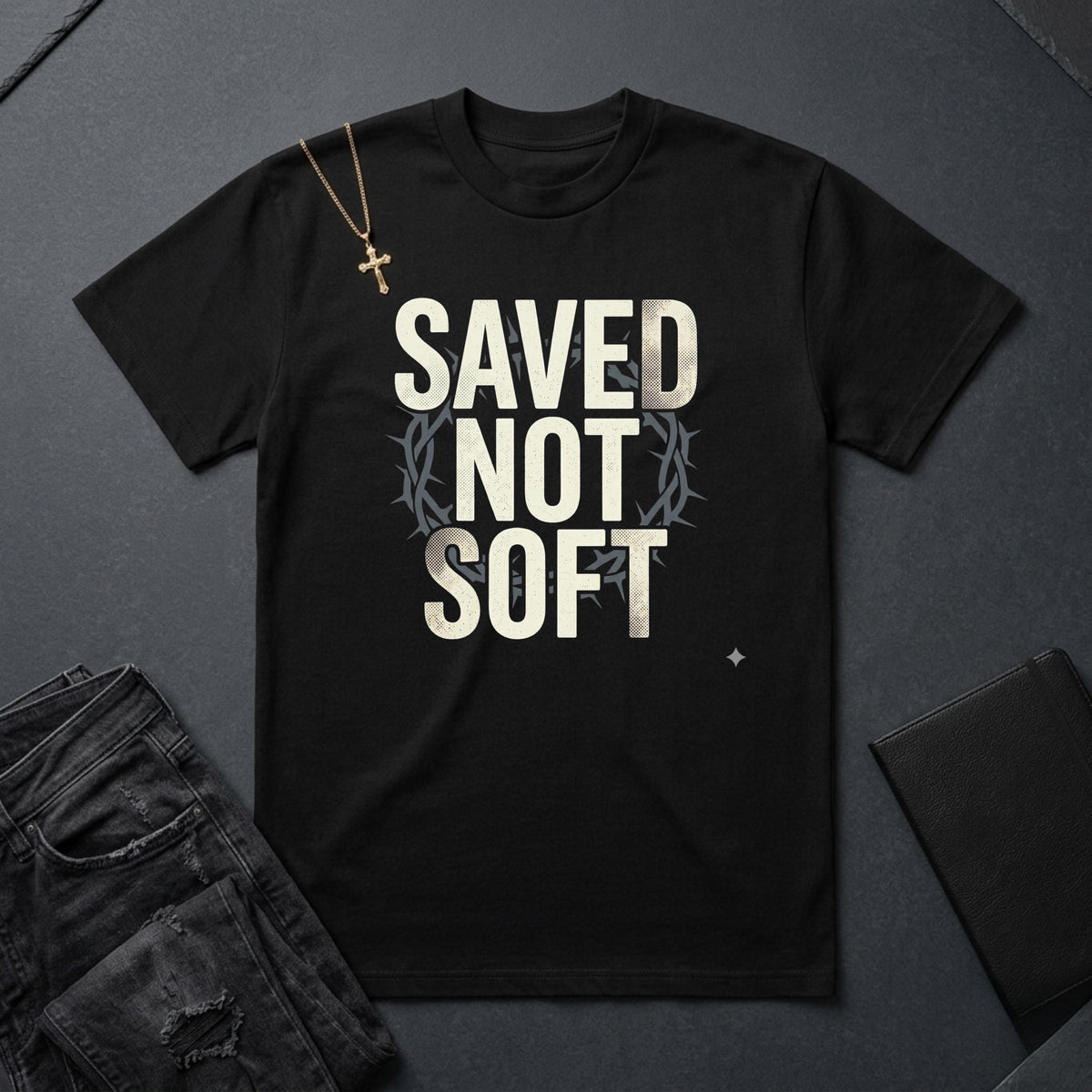 Saved Not Soft BoxTee