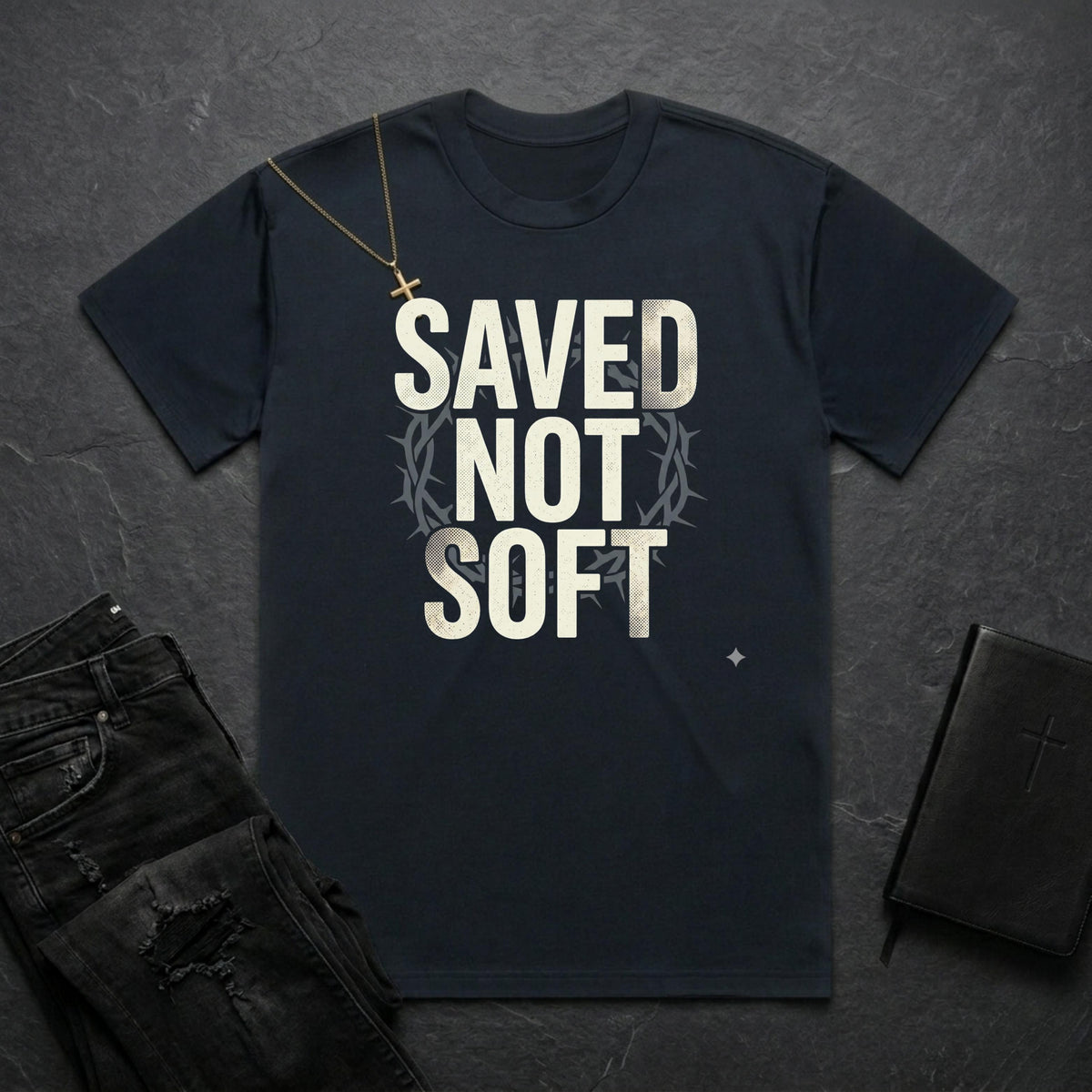 Saved Not Soft BoxTee