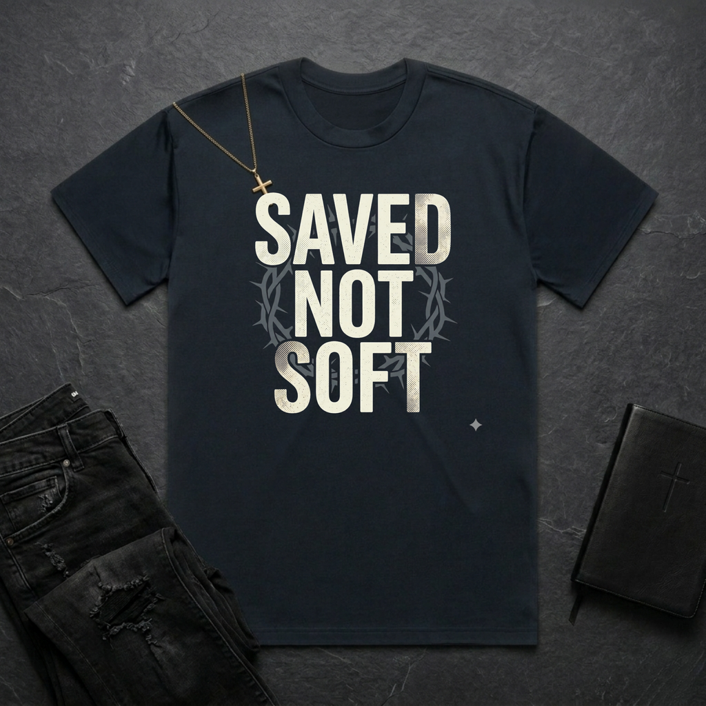 Saved Not Soft BoxTee
