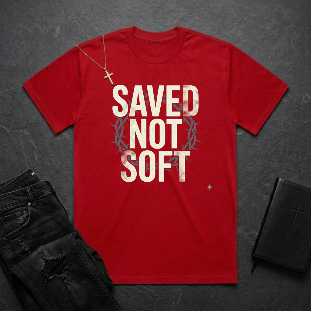 Saved Not Soft BoxTee