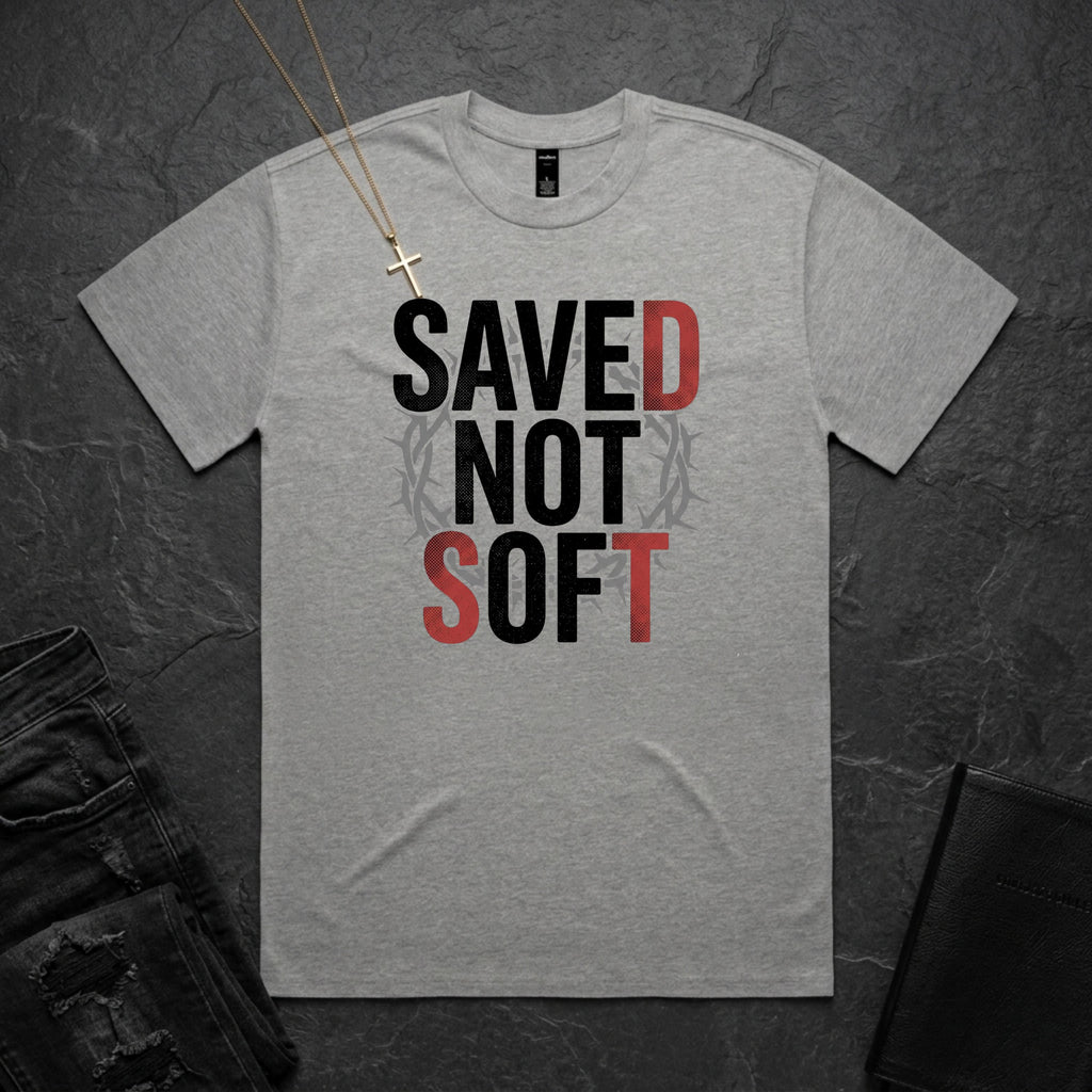 Saved Not Soft BoxTee
