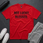 Not Lucky. Blessed. BoxTee