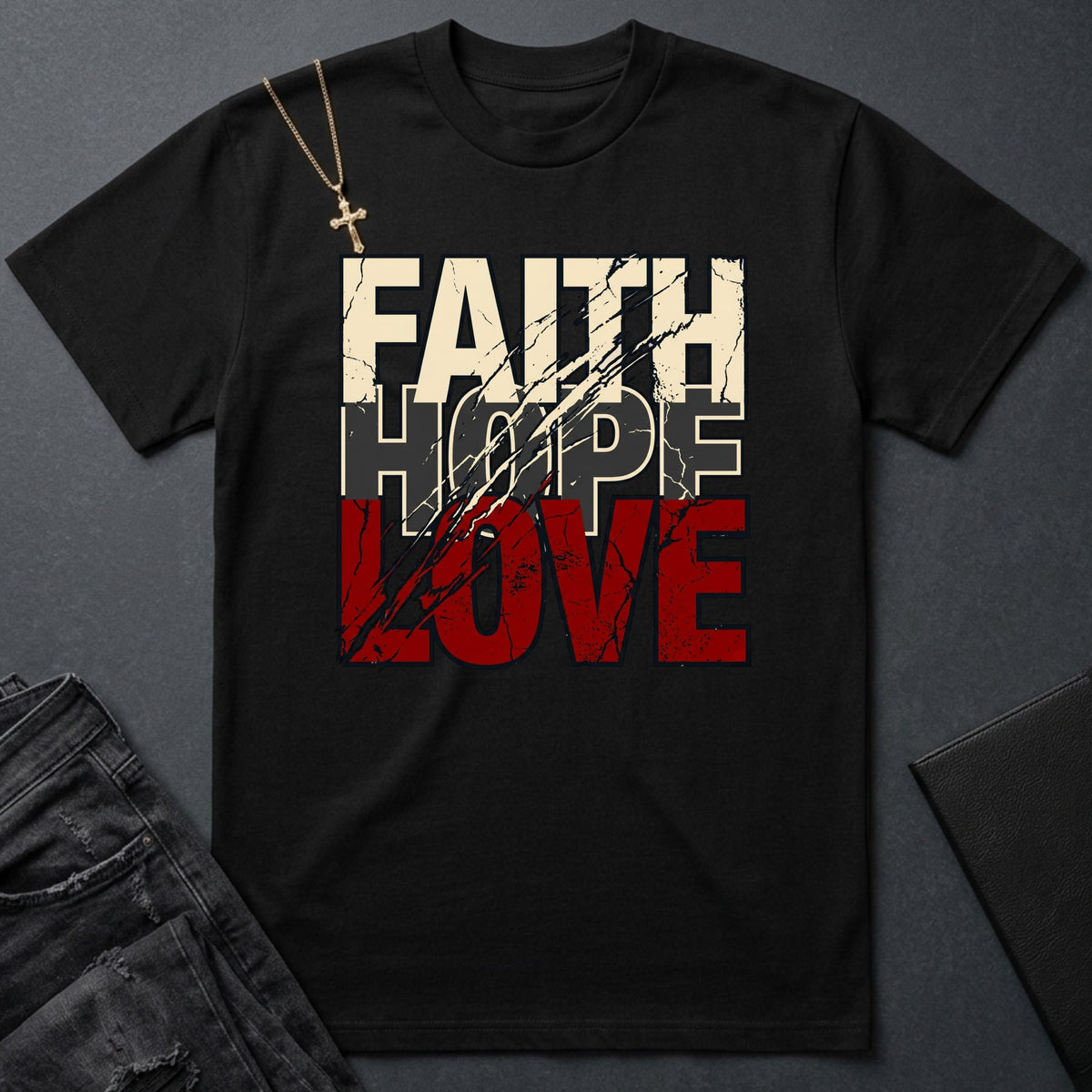 Faith, Hope & Love BoxTee