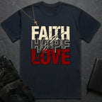 Faith, Hope & Love BoxTee